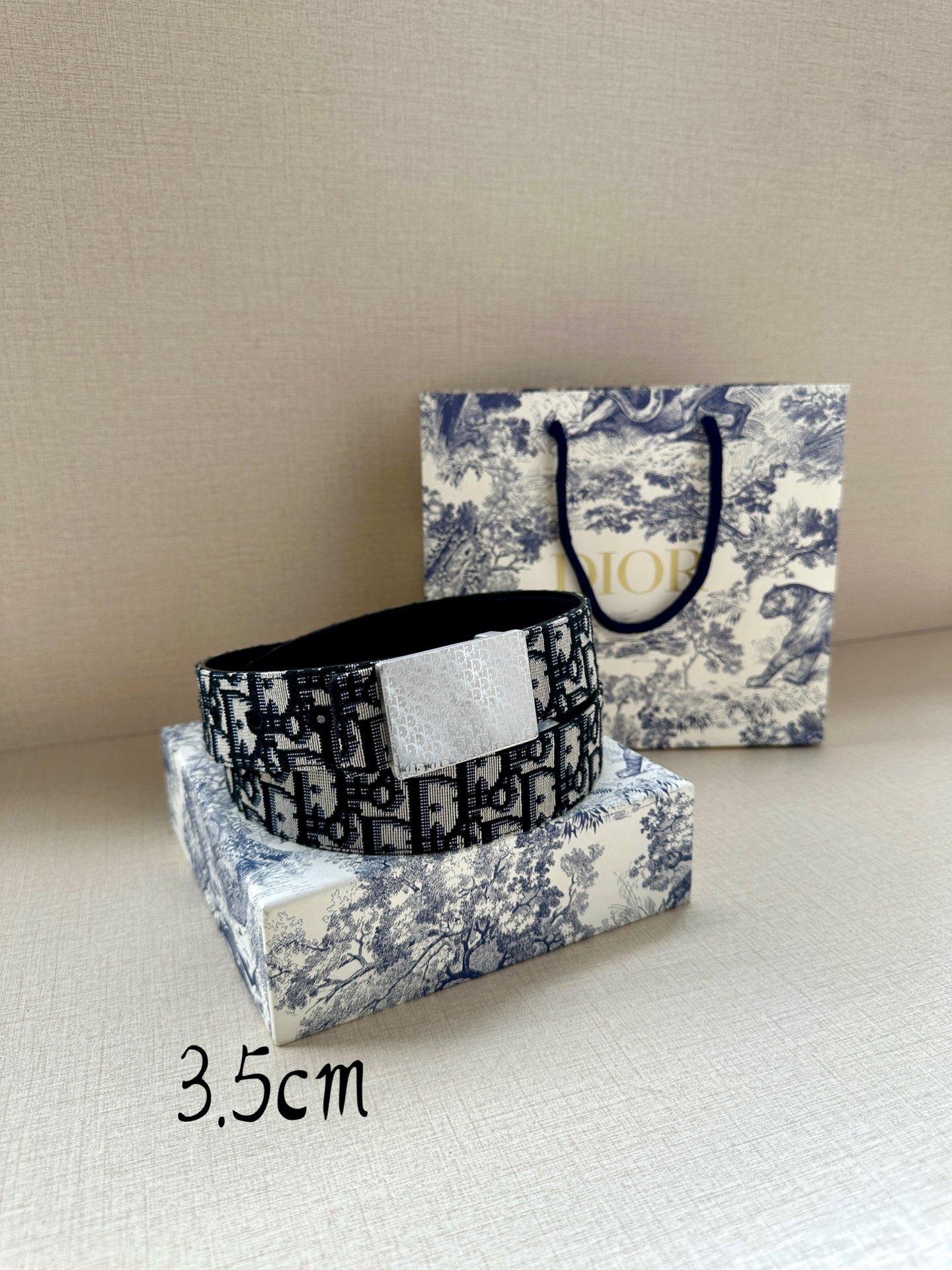 Dior Basic Belt Cow Leather Adjustable L