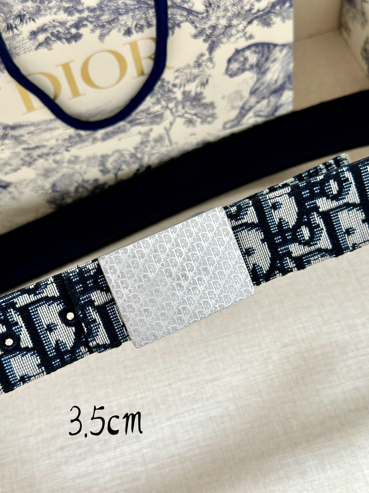 Dior Basic Belt Cow Leather Adjustable L