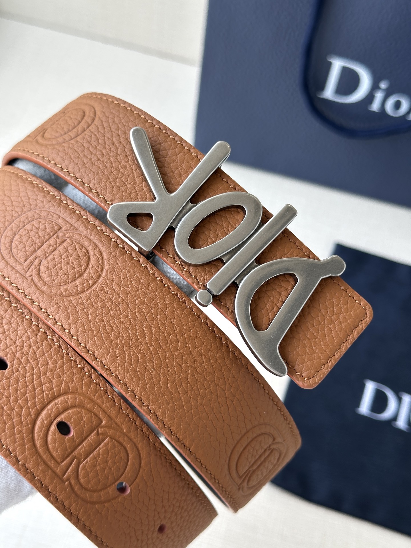 Dior Basic Belt Cow Leather Black