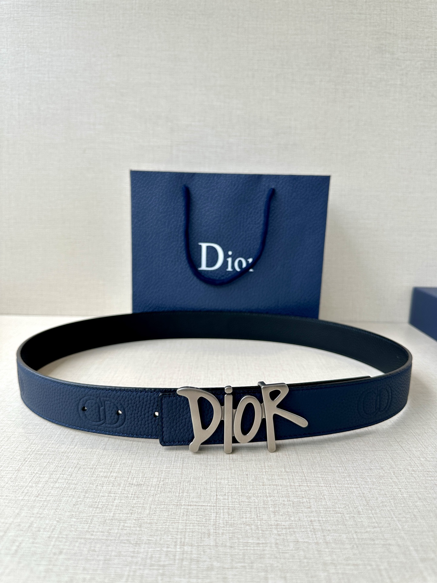 Dior Basic Belt Cow Leather Black