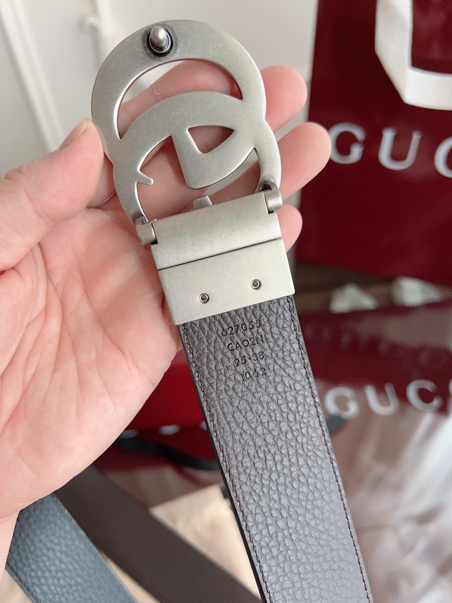 Gucci Basic Belt Cow Leather M