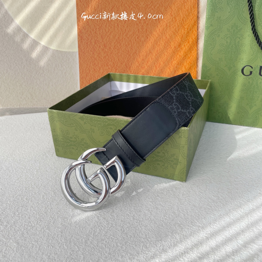 Gucci Basic Belt Cow Leather M