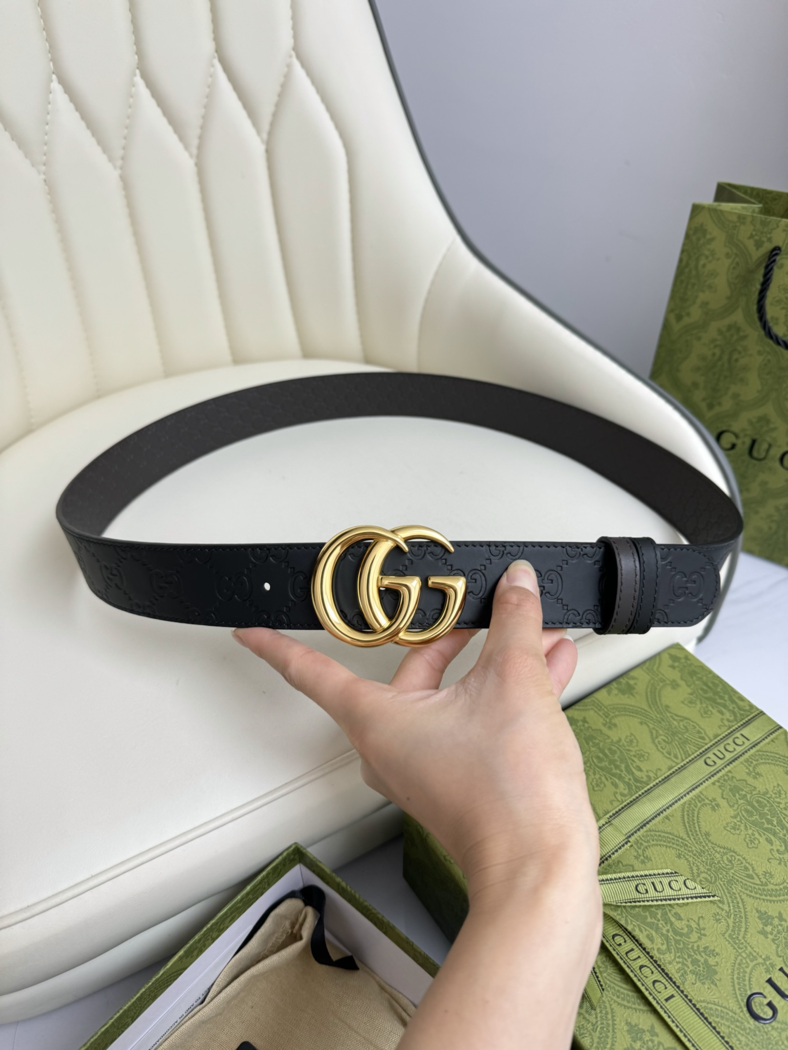 Gucci Basic Belt M