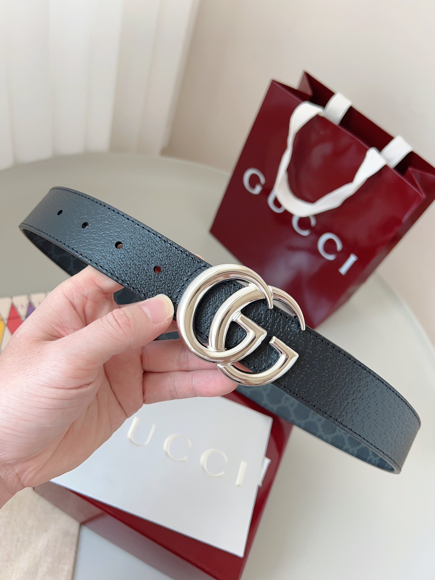 Gucci Basic Belt Narrow Width