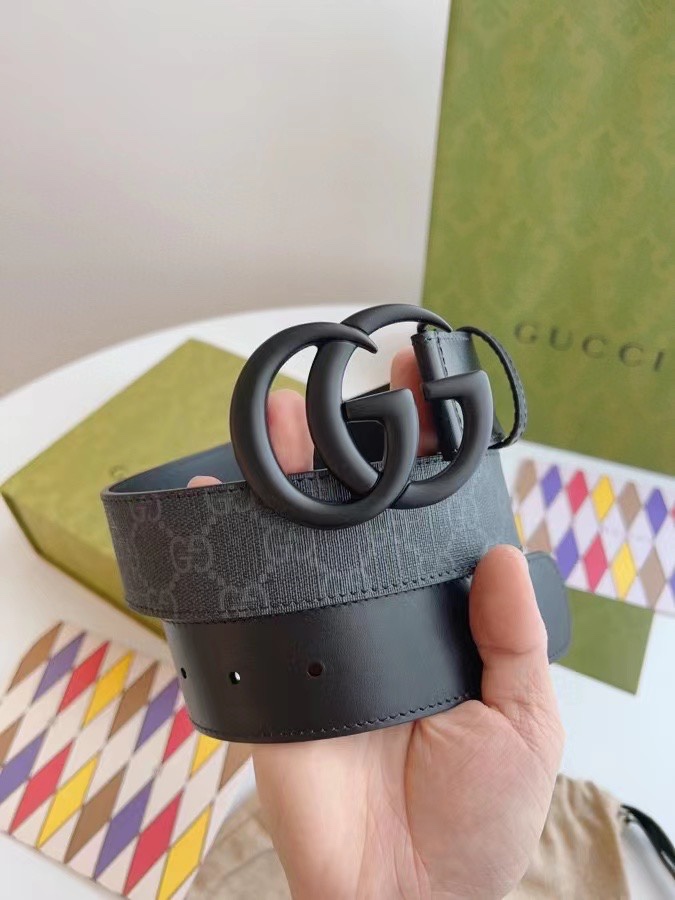 Gucci Basic Belt Cow Leather S-m-l