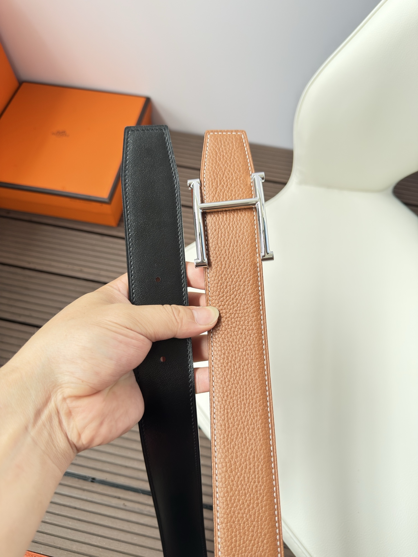 Hermès Basic Belt S-m