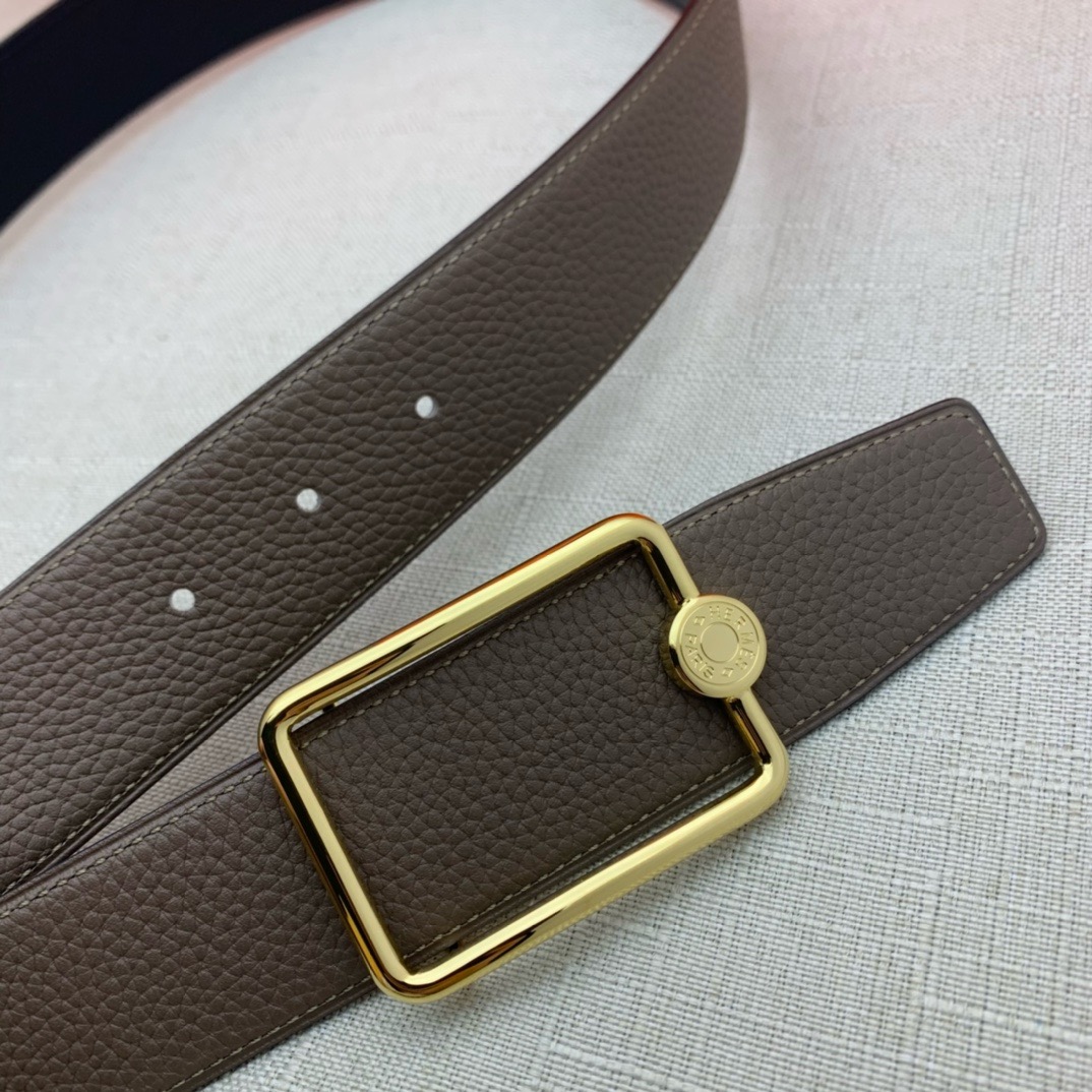 Hermès Basic Belt Top Grain Leather 38cm