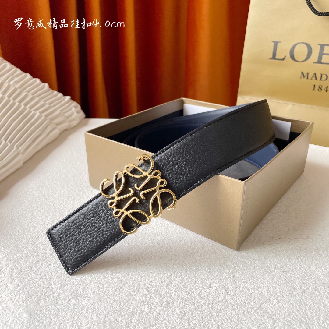 Loewe Basic Belt Cow Leather M-l