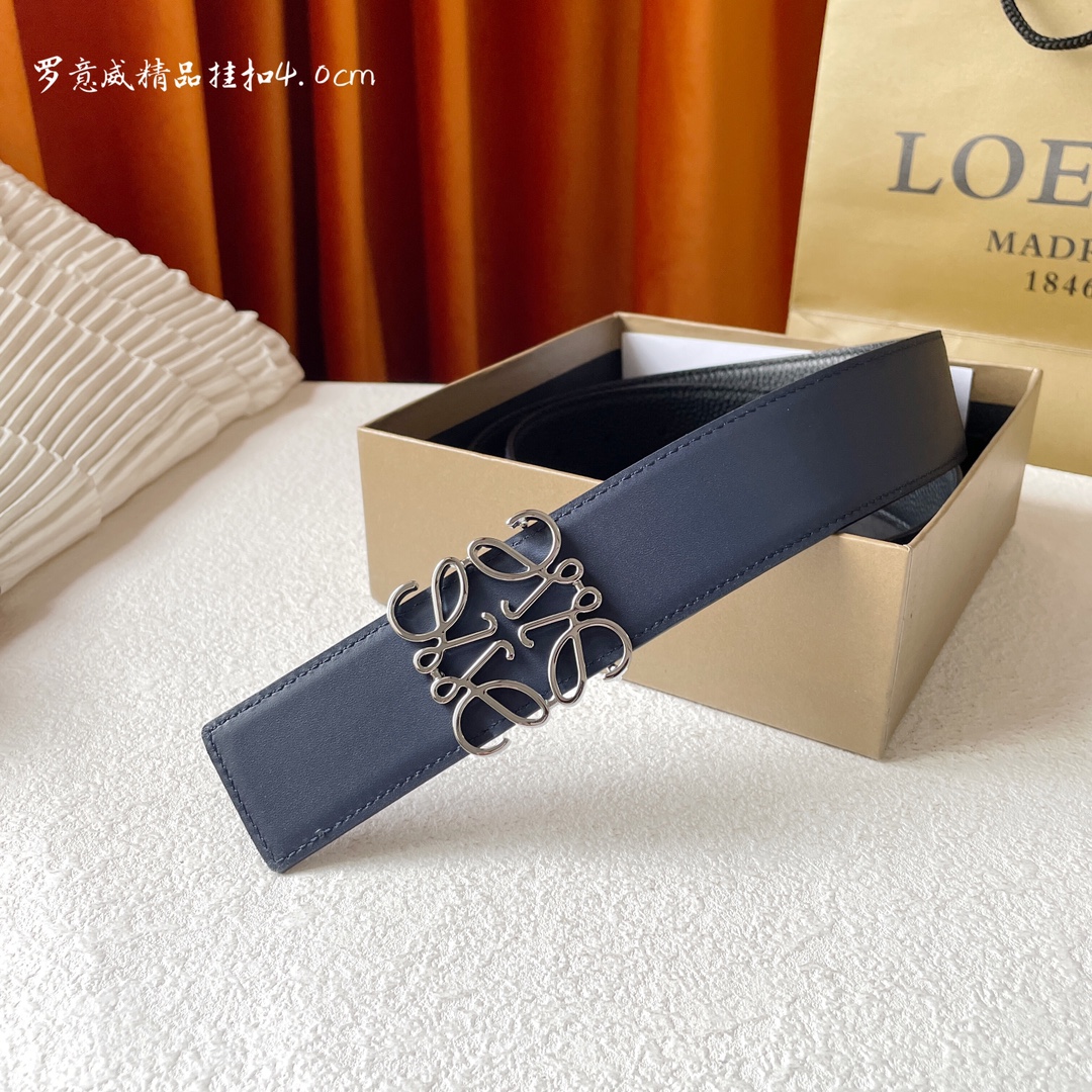 Loewe Basic Belt Cow Leather M-l
