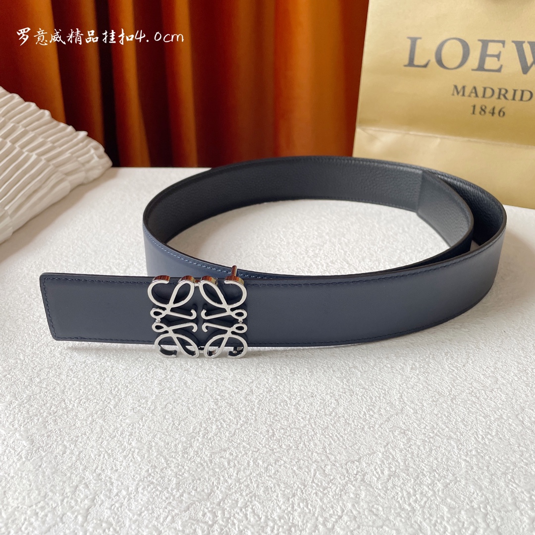 Loewe Basic Belt Cow Leather M-l