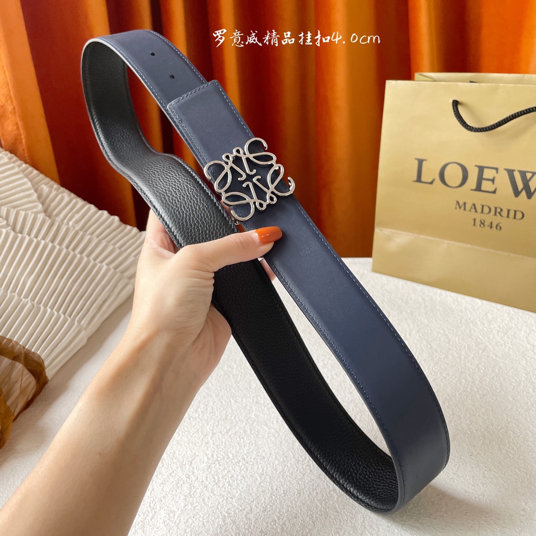 Loewe Basic Belt Cow Leather M-l