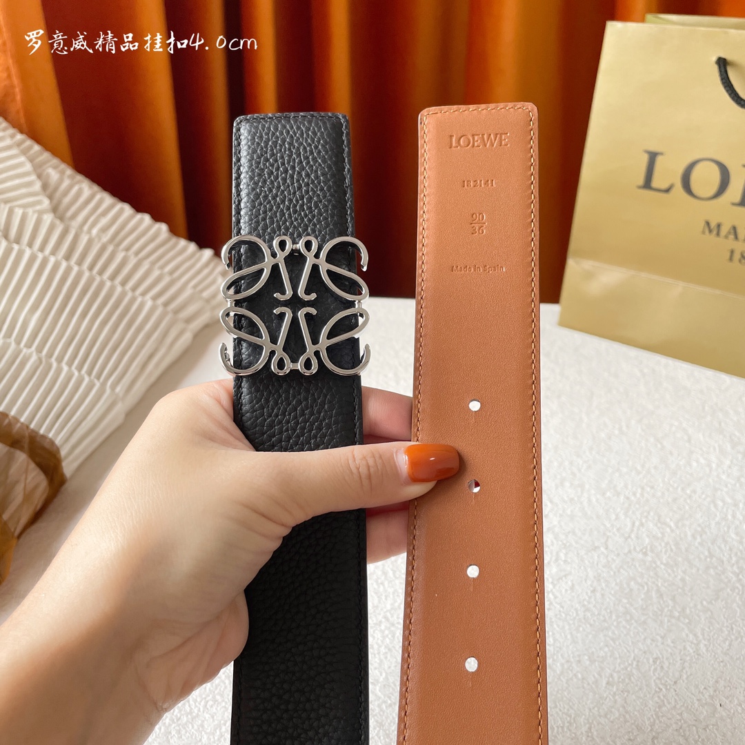 Loewe Basic Belt Cow Leather M-l