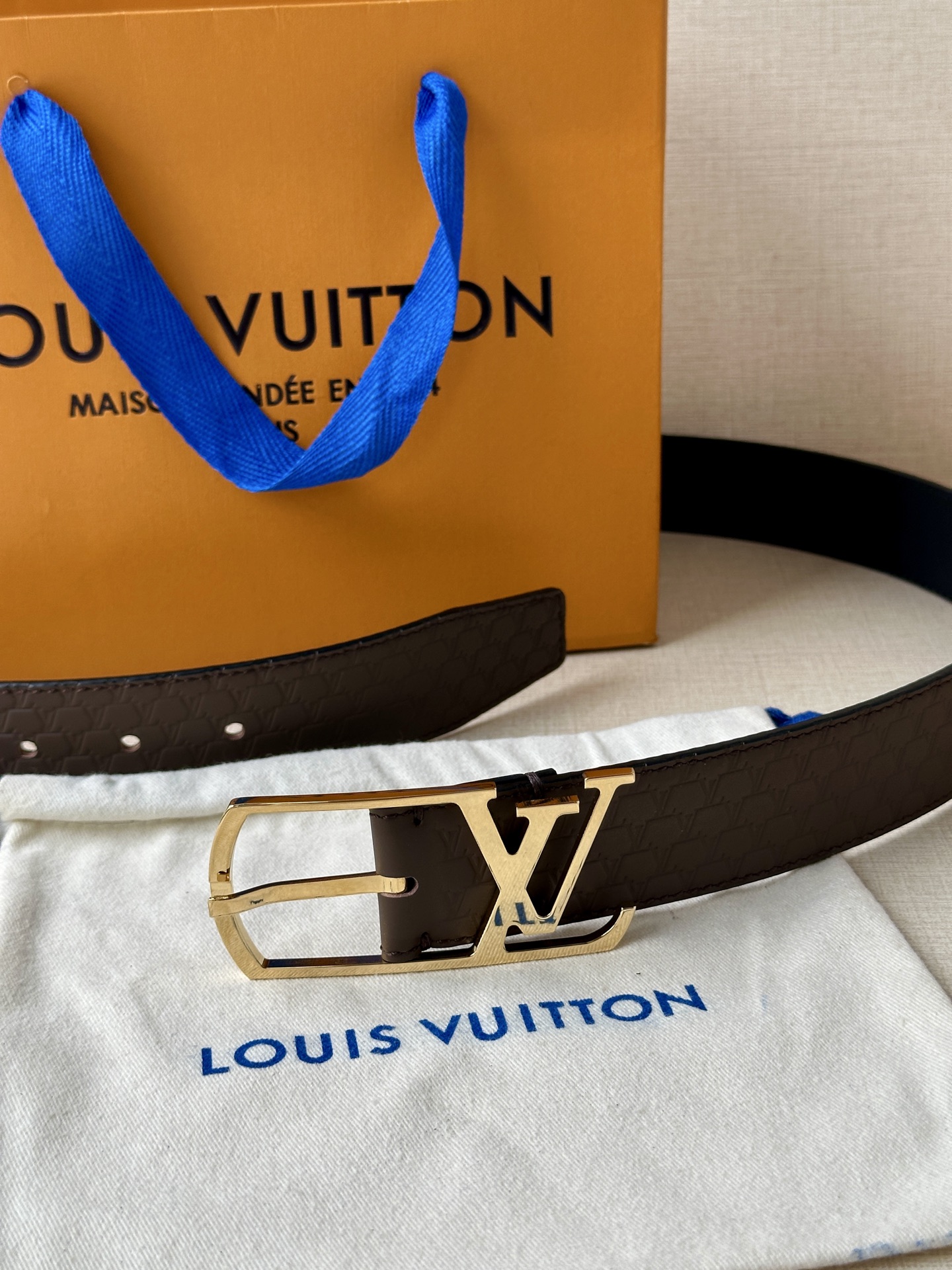 Louis Vuitton Male Basic Belt S-m-l
