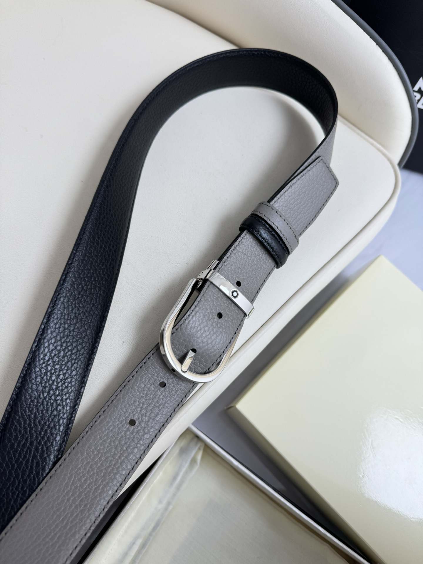 Montblanc Basic Belt Top Grain Leather M-l
