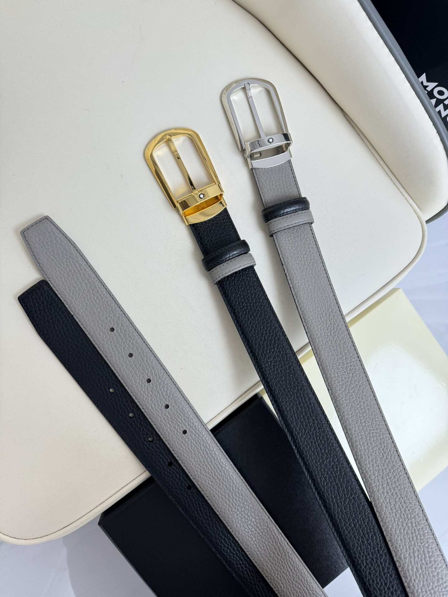 Montblanc Basic Belt Top Grain Leather M-l