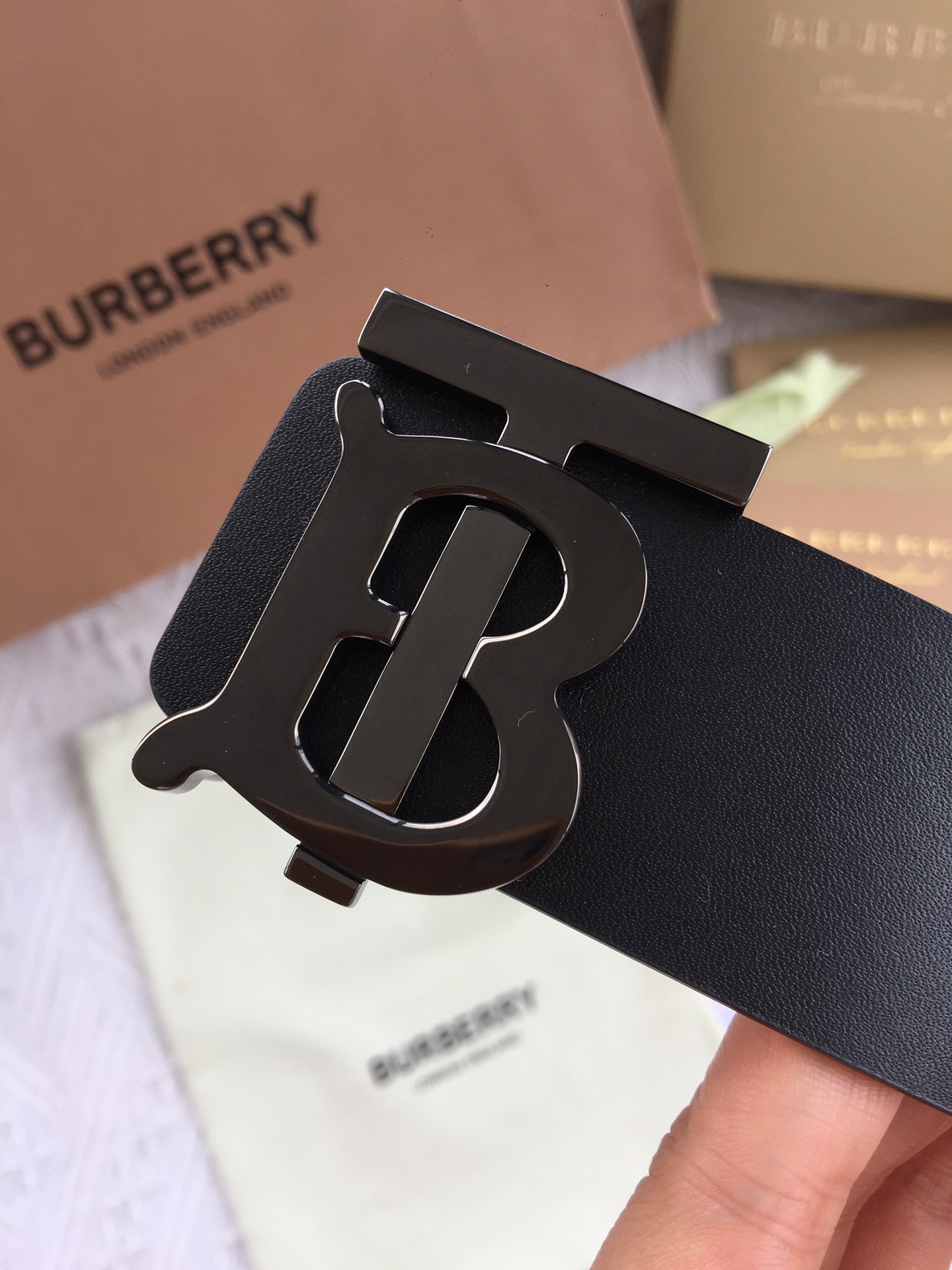 Burberry Leather Belt M