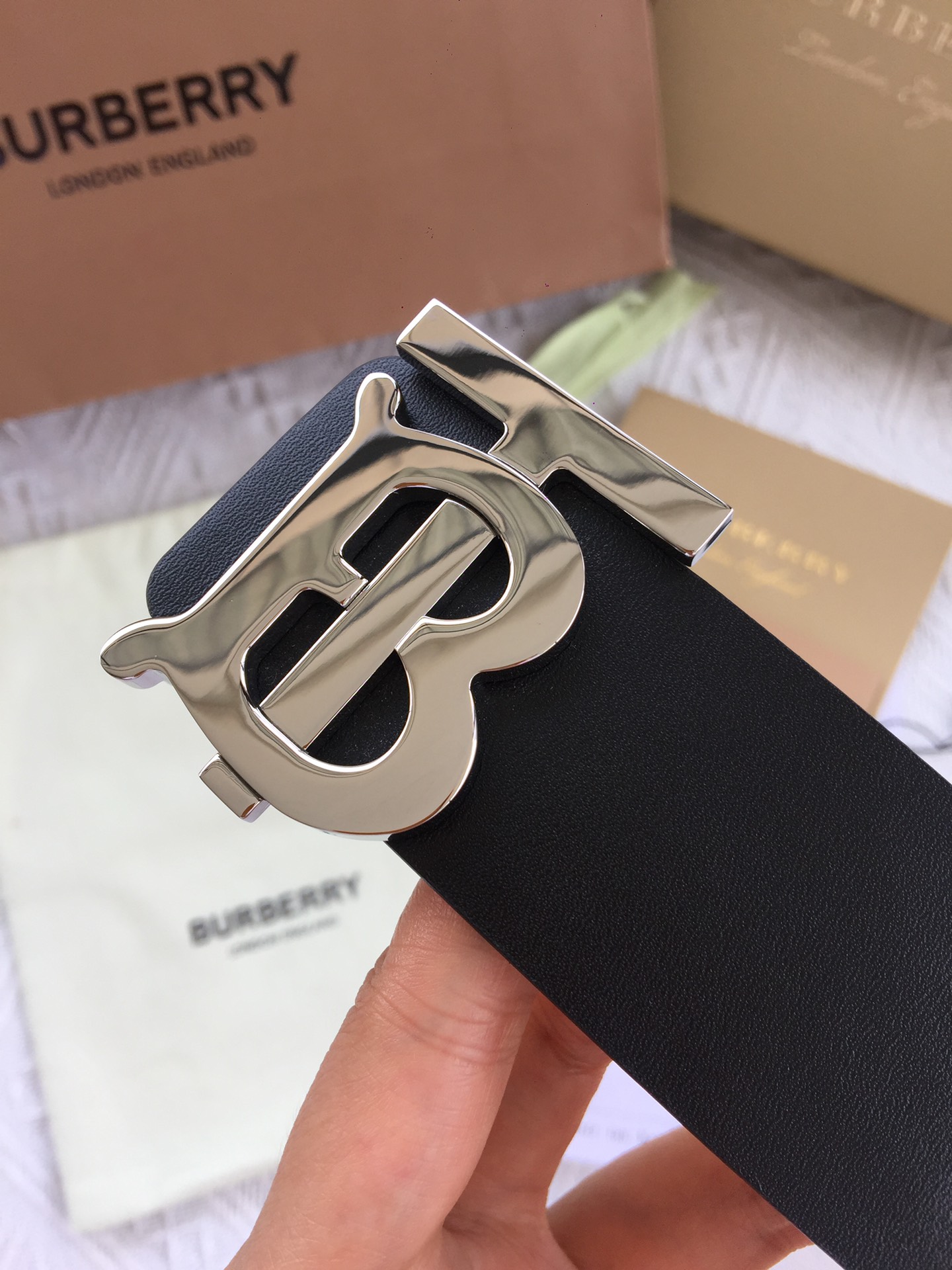 Burberry Leather Belt M