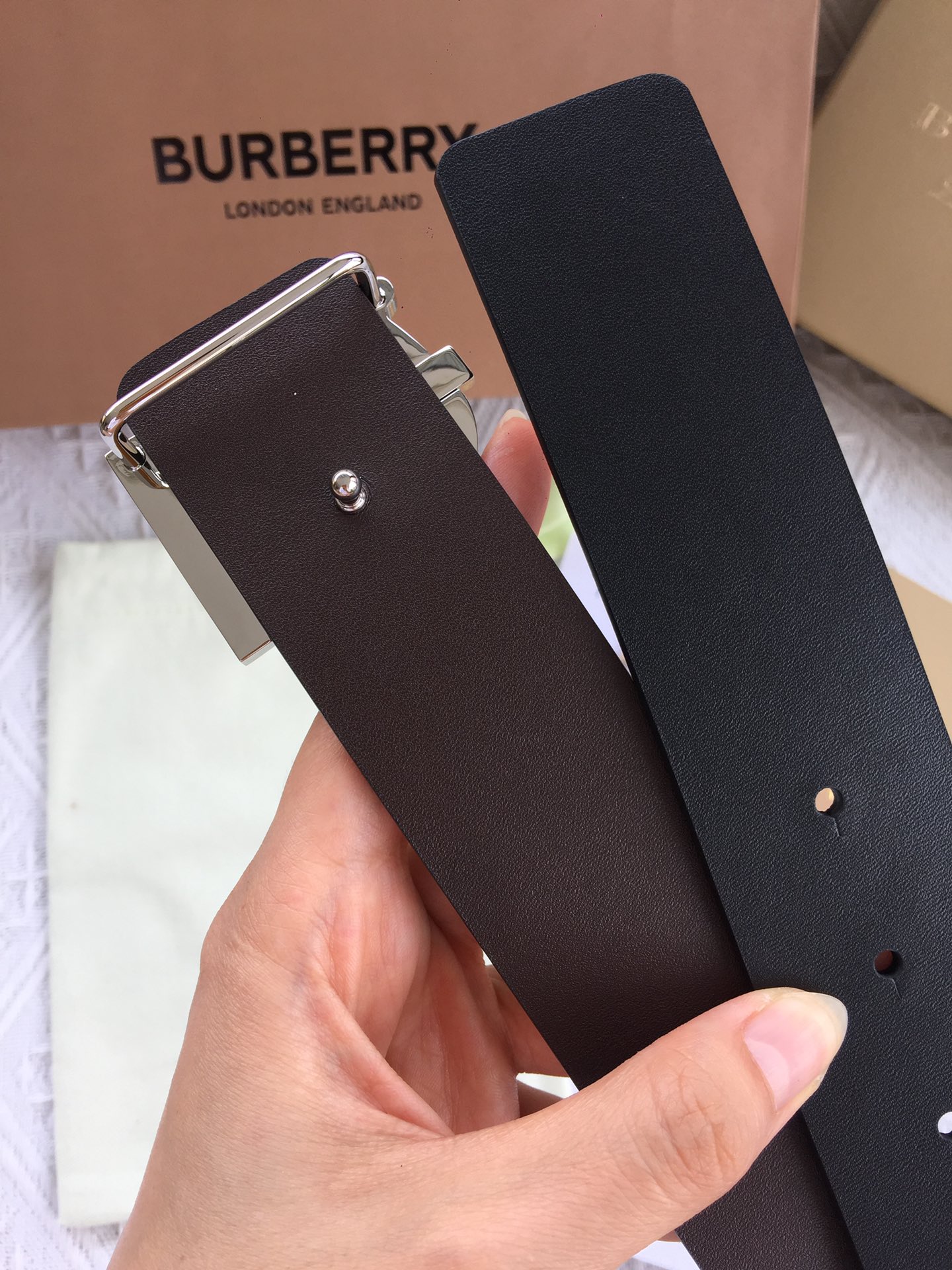 Burberry Leather Belt M