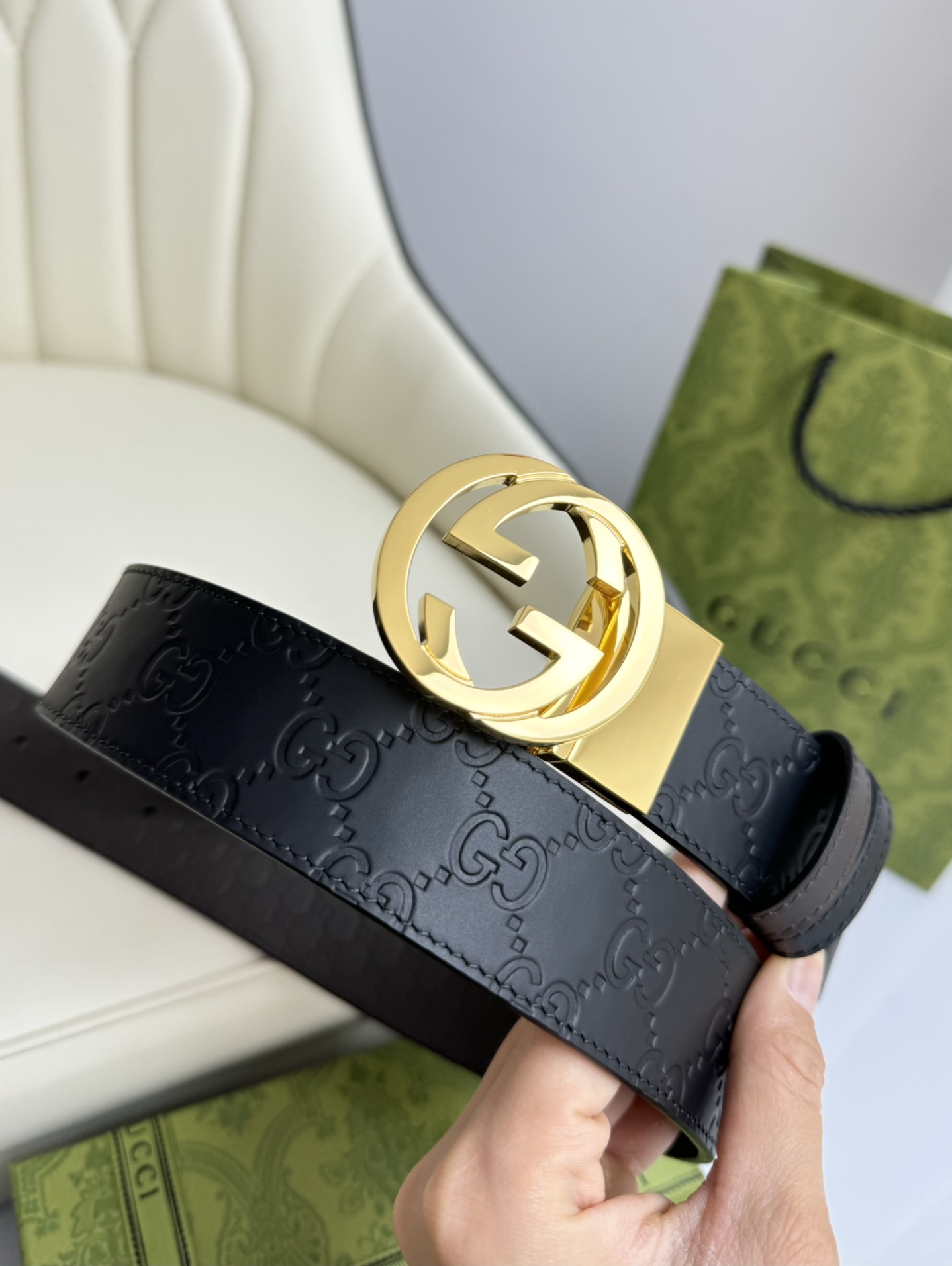 Gucci Male Basic Belt M