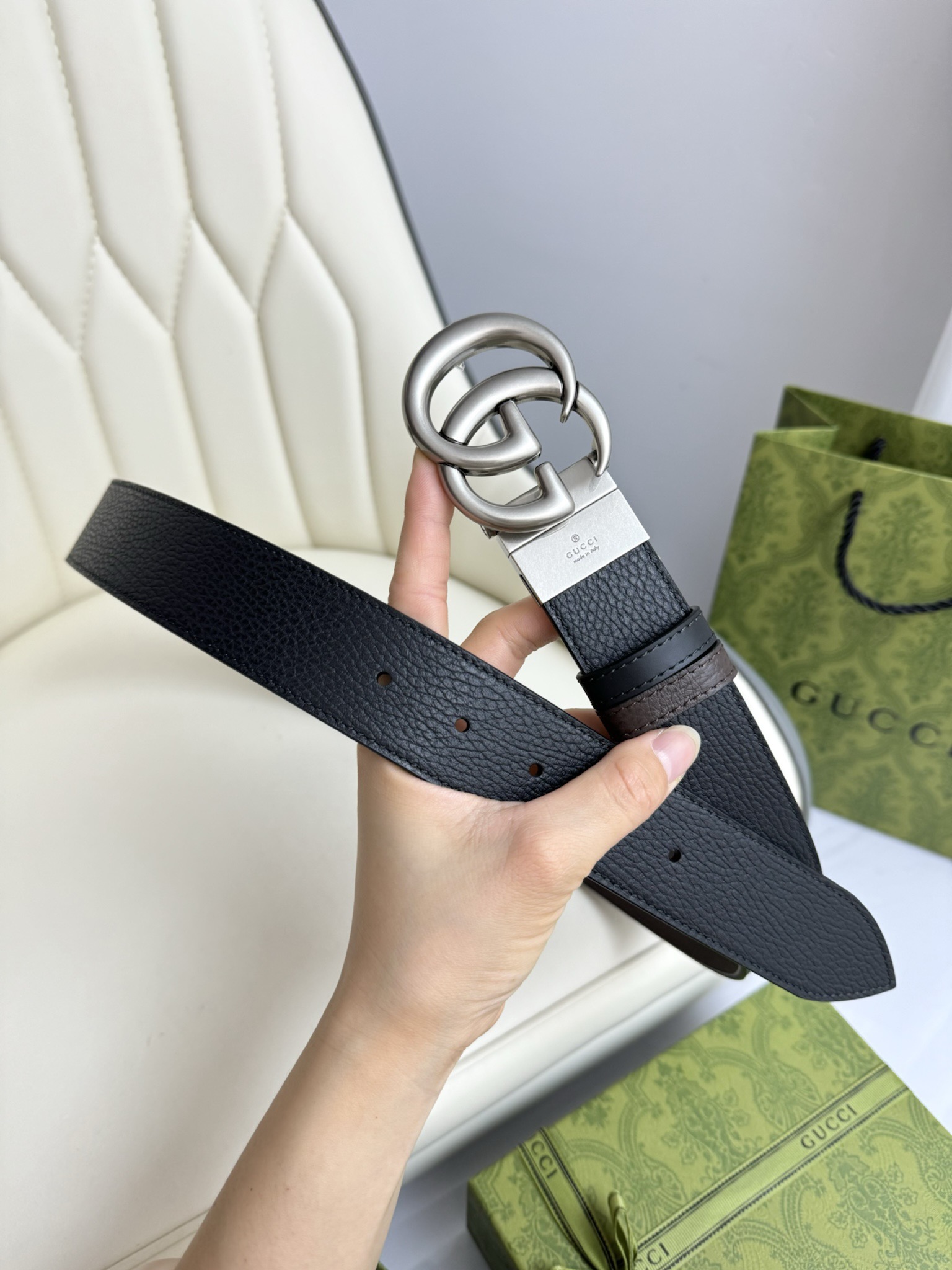Gucci Male Basic Belt M
