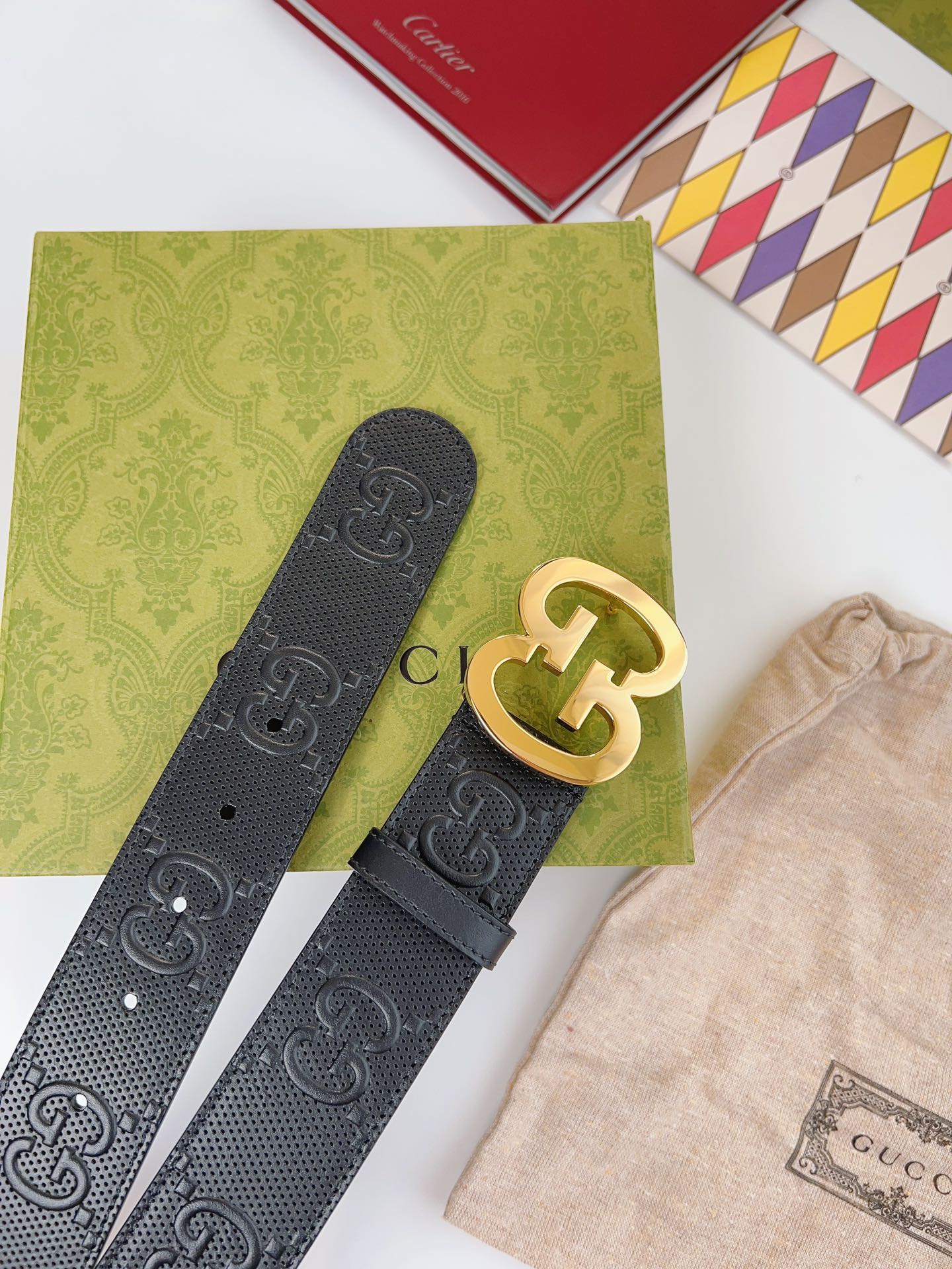 Gucci Basic Belt Gold M