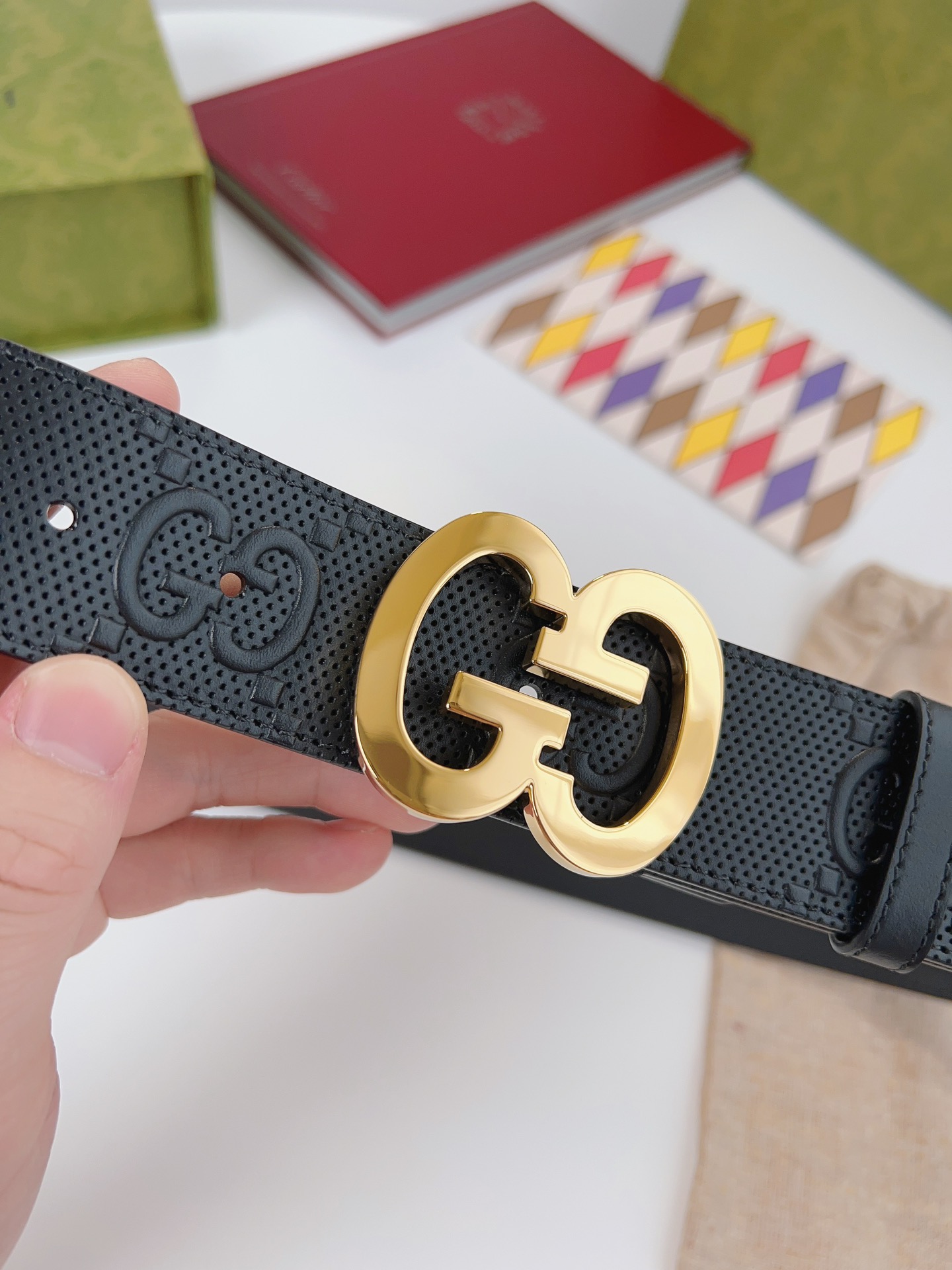 Gucci Basic Belt Gold M