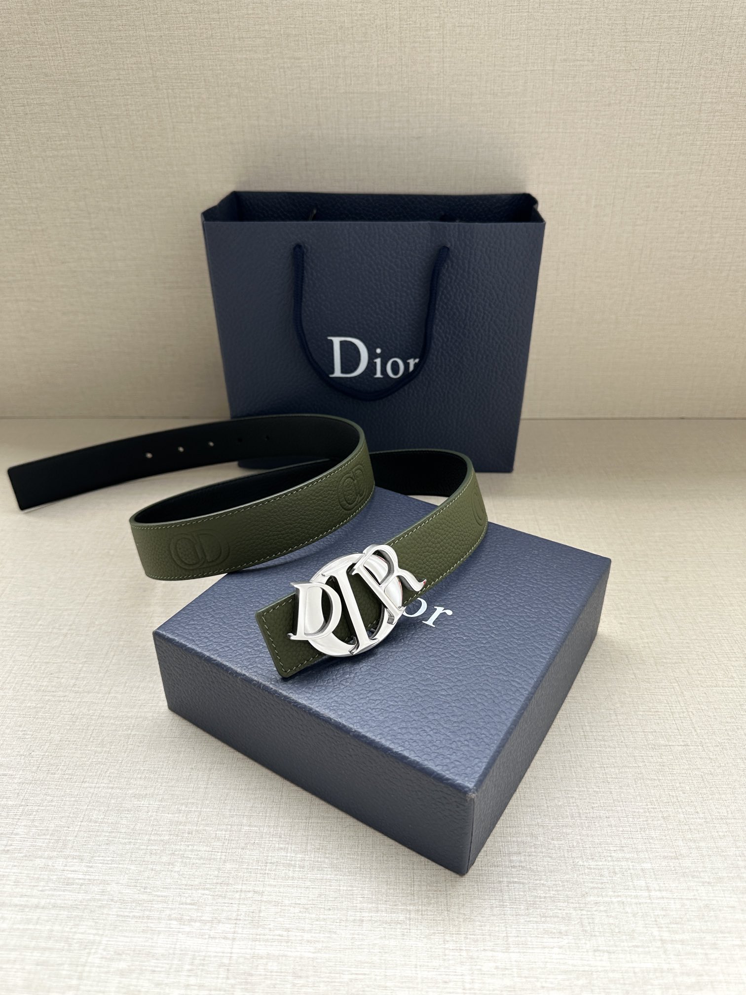 Basic Belt Cow Leather Black M