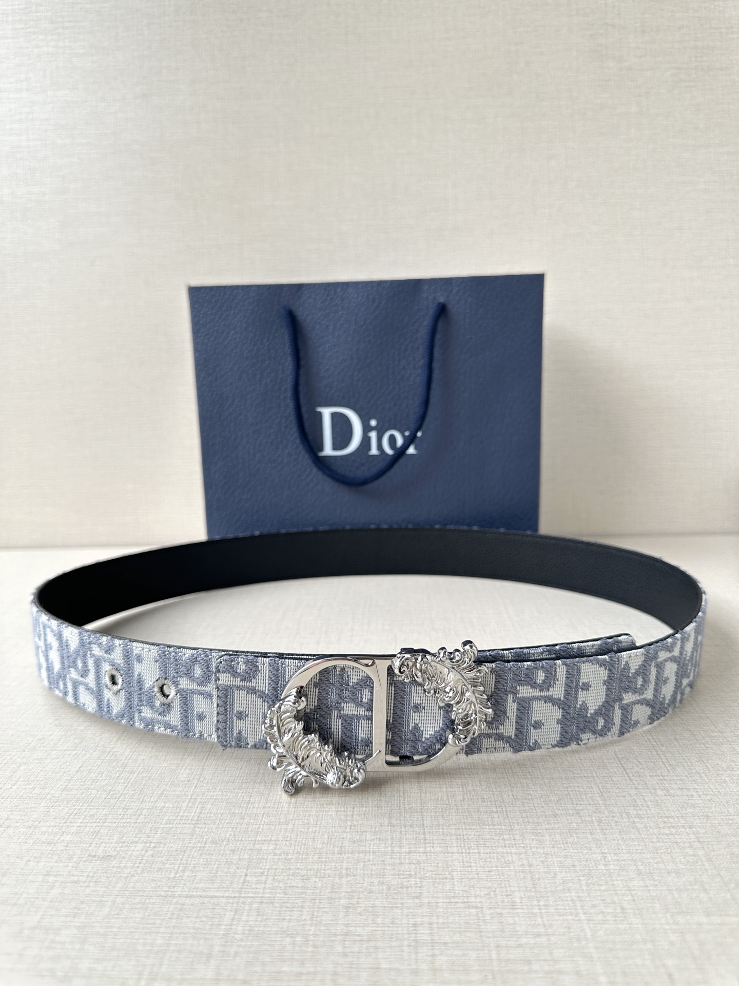 Basic Belt Cow Leather Black M-l