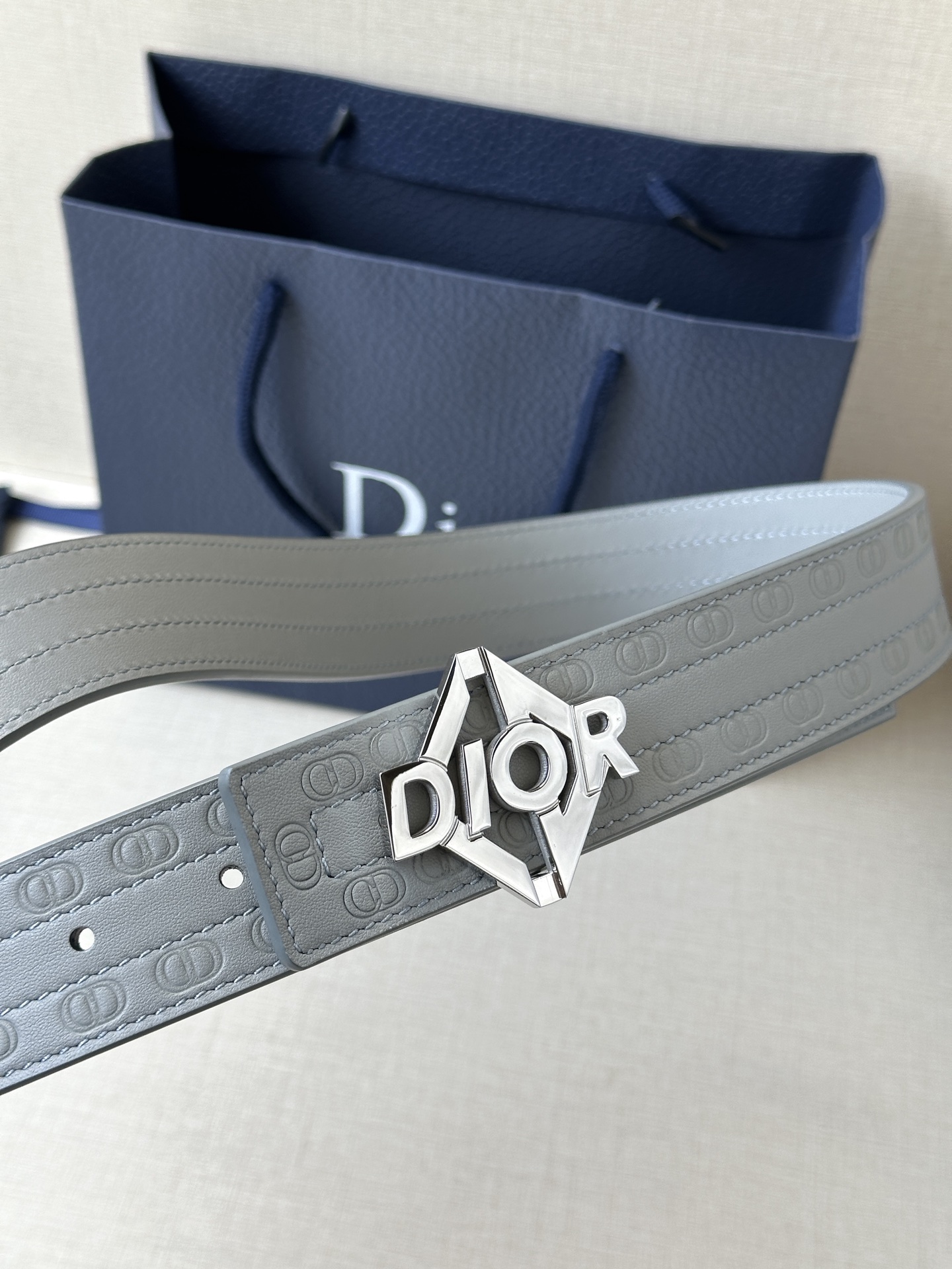 Dior Basic Belt Cow Leather Black M