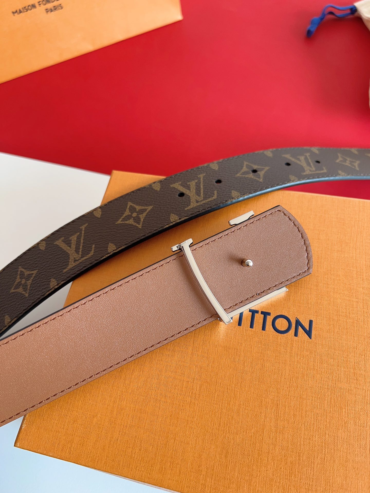 Louis Vuitton Basic Belt 40mm-m-l