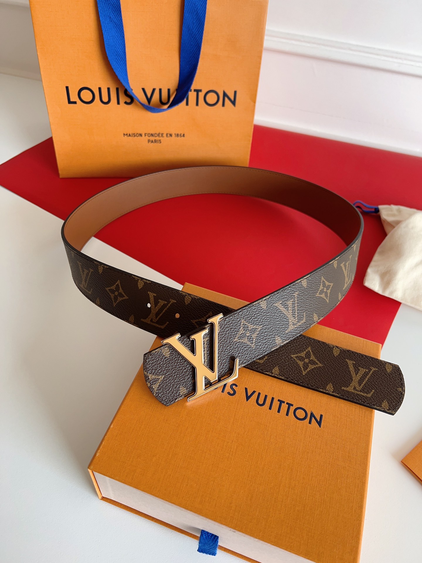 Louis Vuitton Basic Belt 40mm-m-l