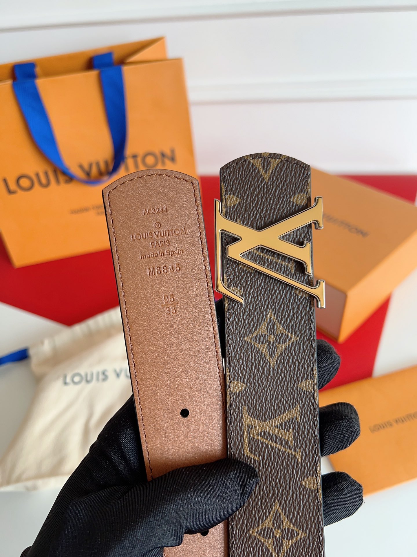 Louis Vuitton Basic Belt 40mm-m-l