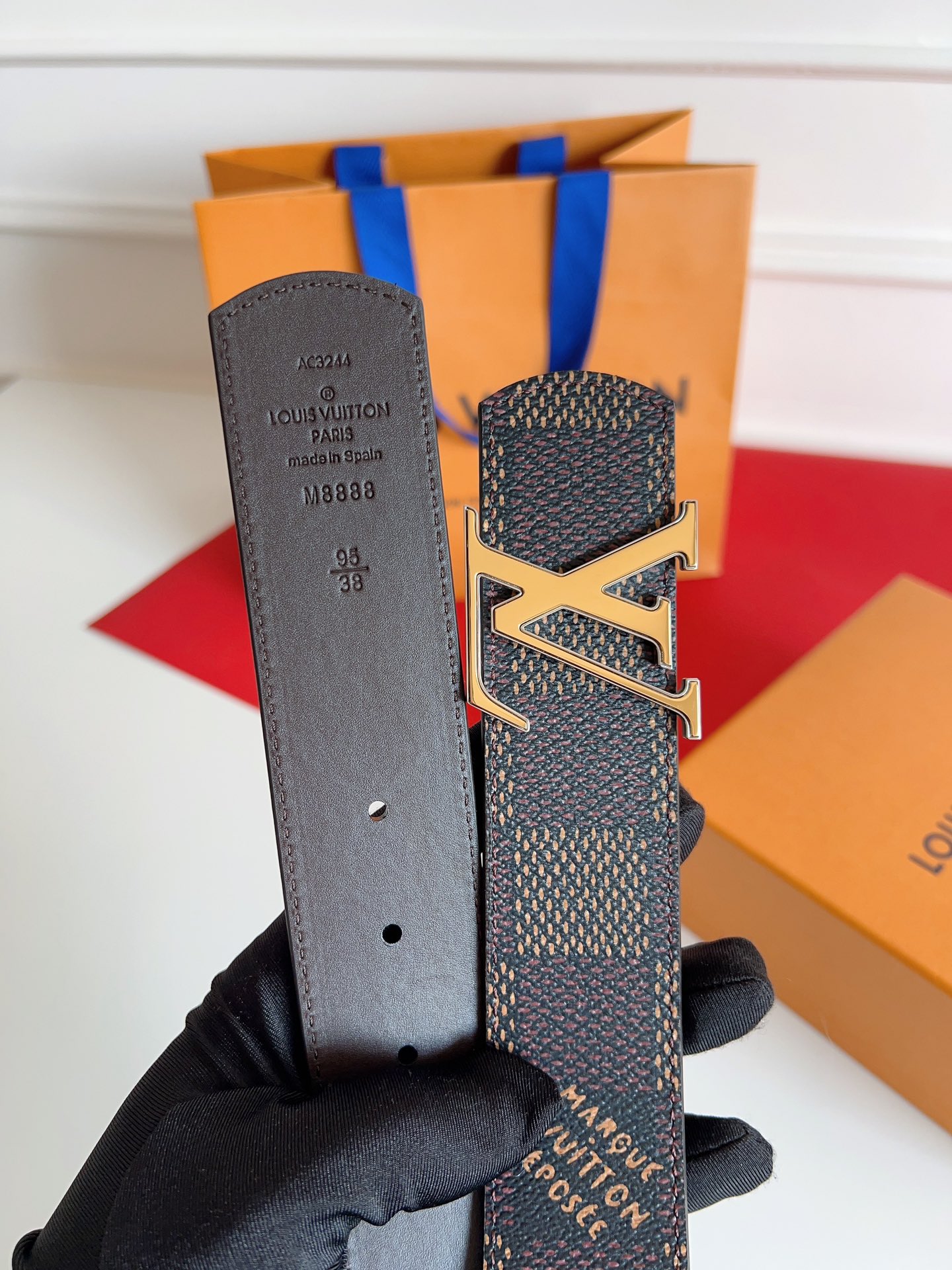 Louis Vuitton Basic Belt 40mm-m-l