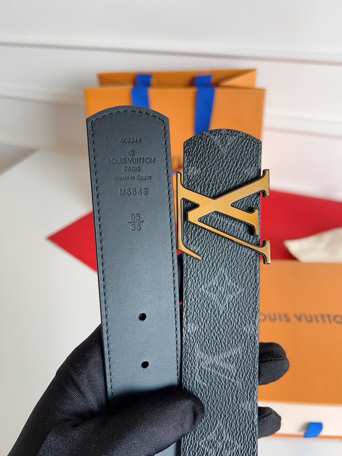 Louis Vuitton Basic Belt 40mm-m-l