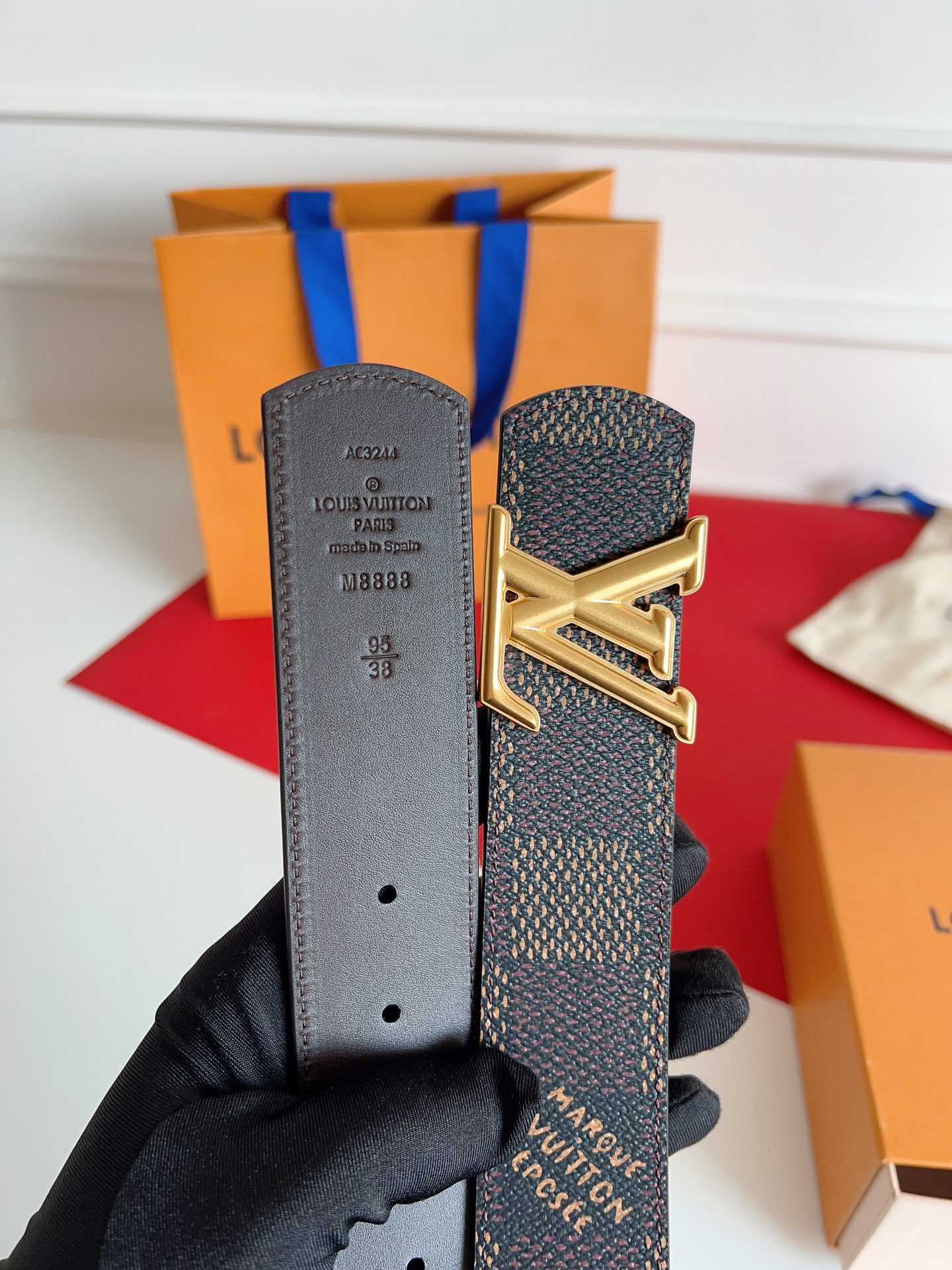 Louis Vuitton Basic Belt 40mm-m-l