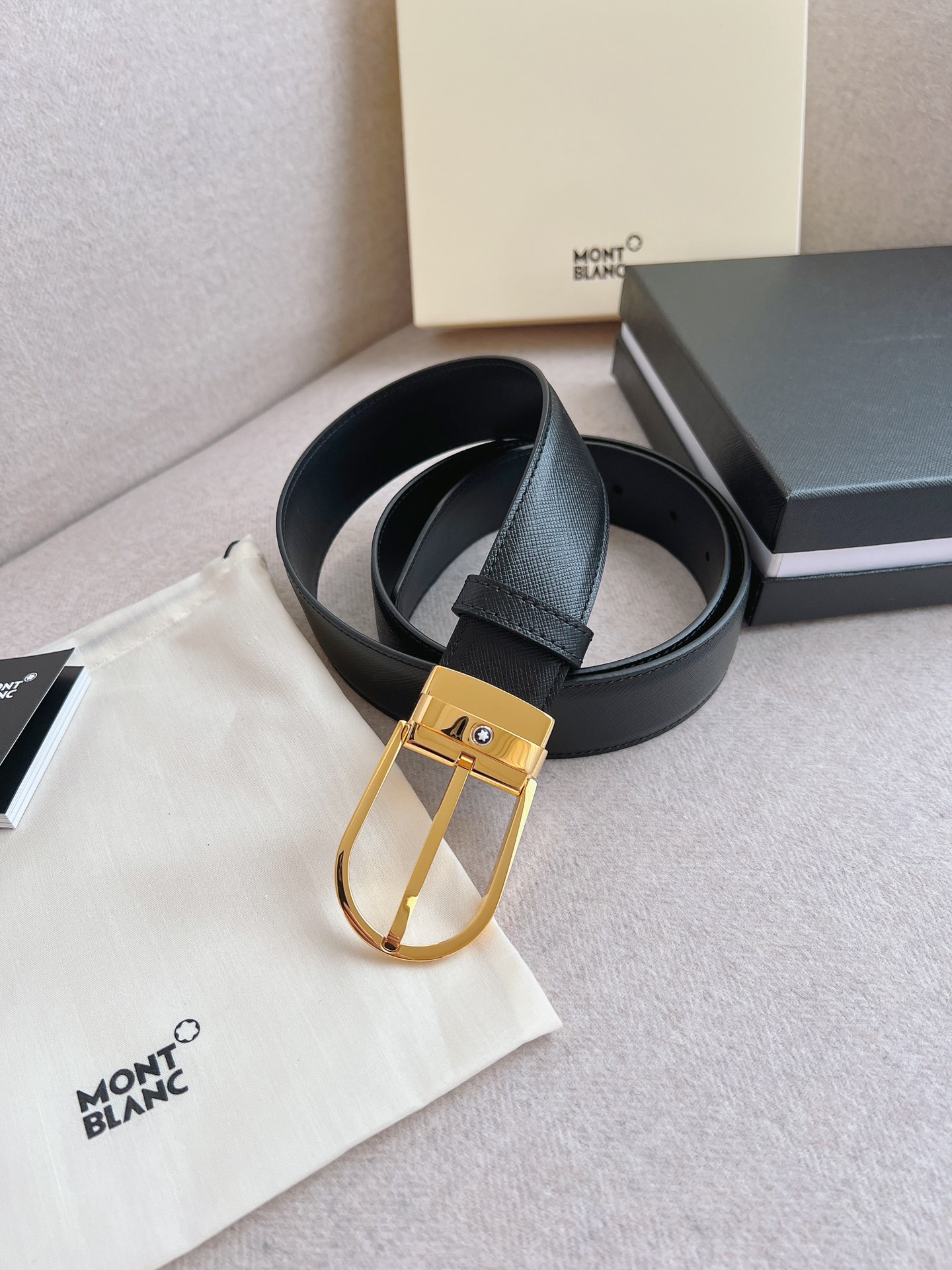 Montblanc Leather Belt 35mm