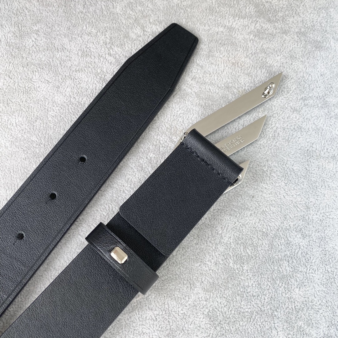 Balenciaga Basic Belt Top Grain Leather
