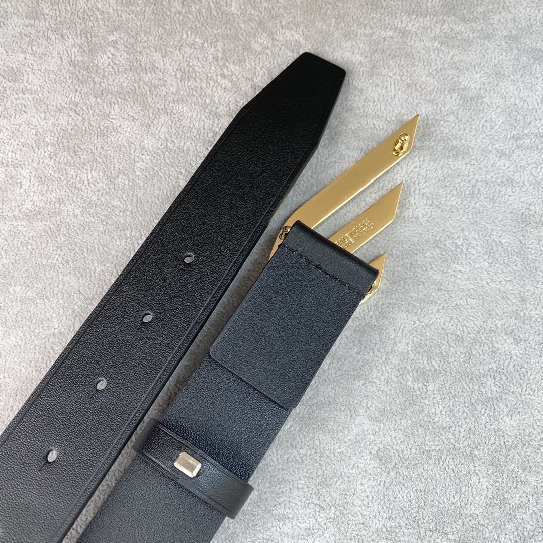 Balenciaga Basic Belt Top Grain Leather