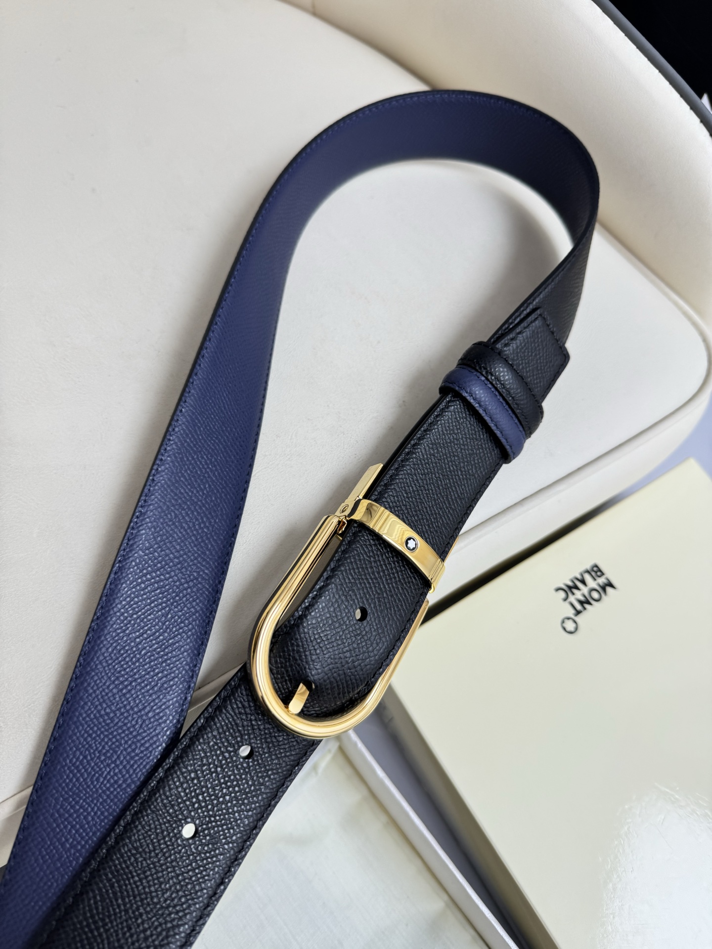 Montblanc Basic Belt Top Grain Leather M-l