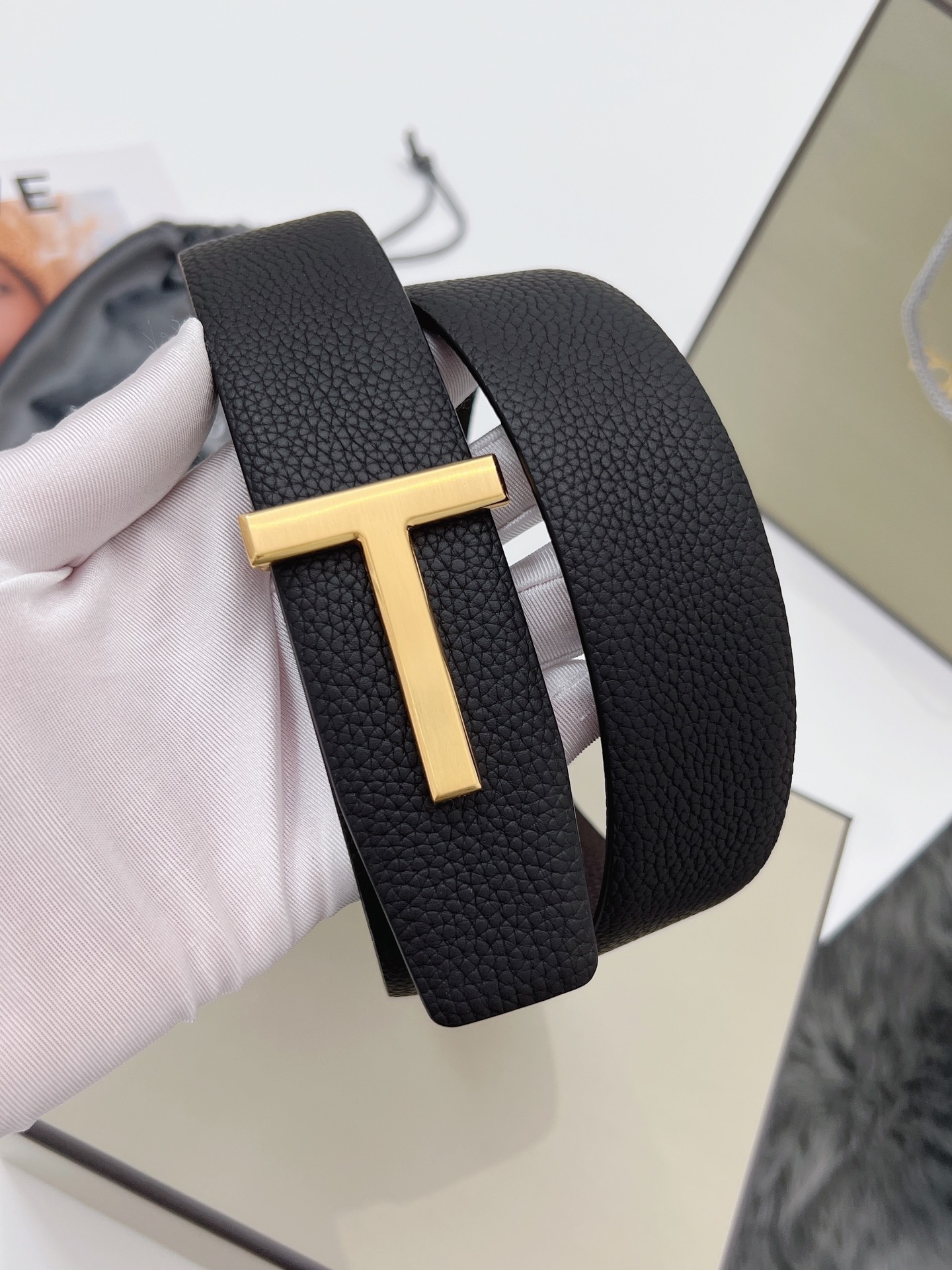 Tom Ford Basic Belt Top Grain Leather M