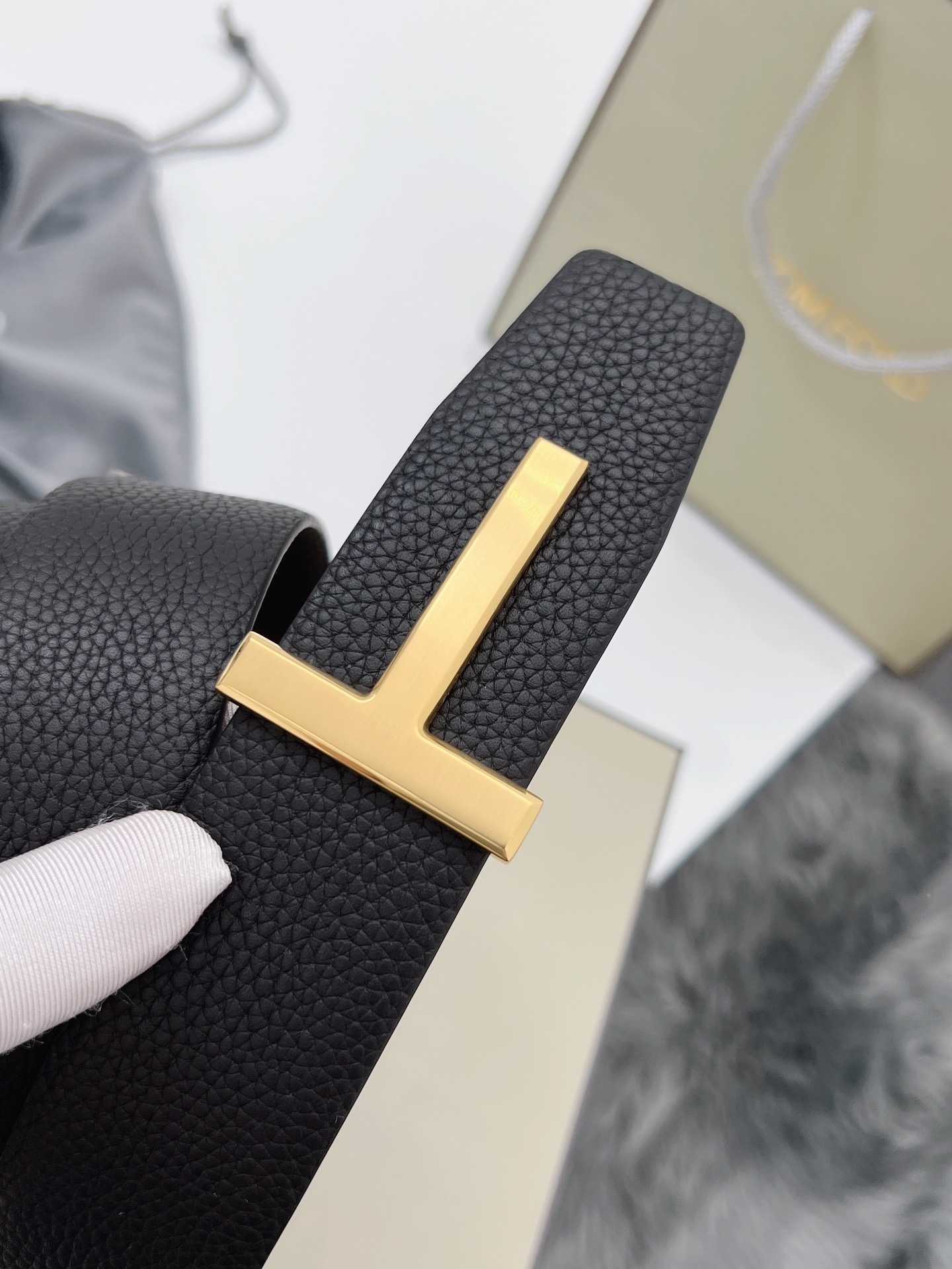 Tom Ford Basic Belt Top Grain Leather M