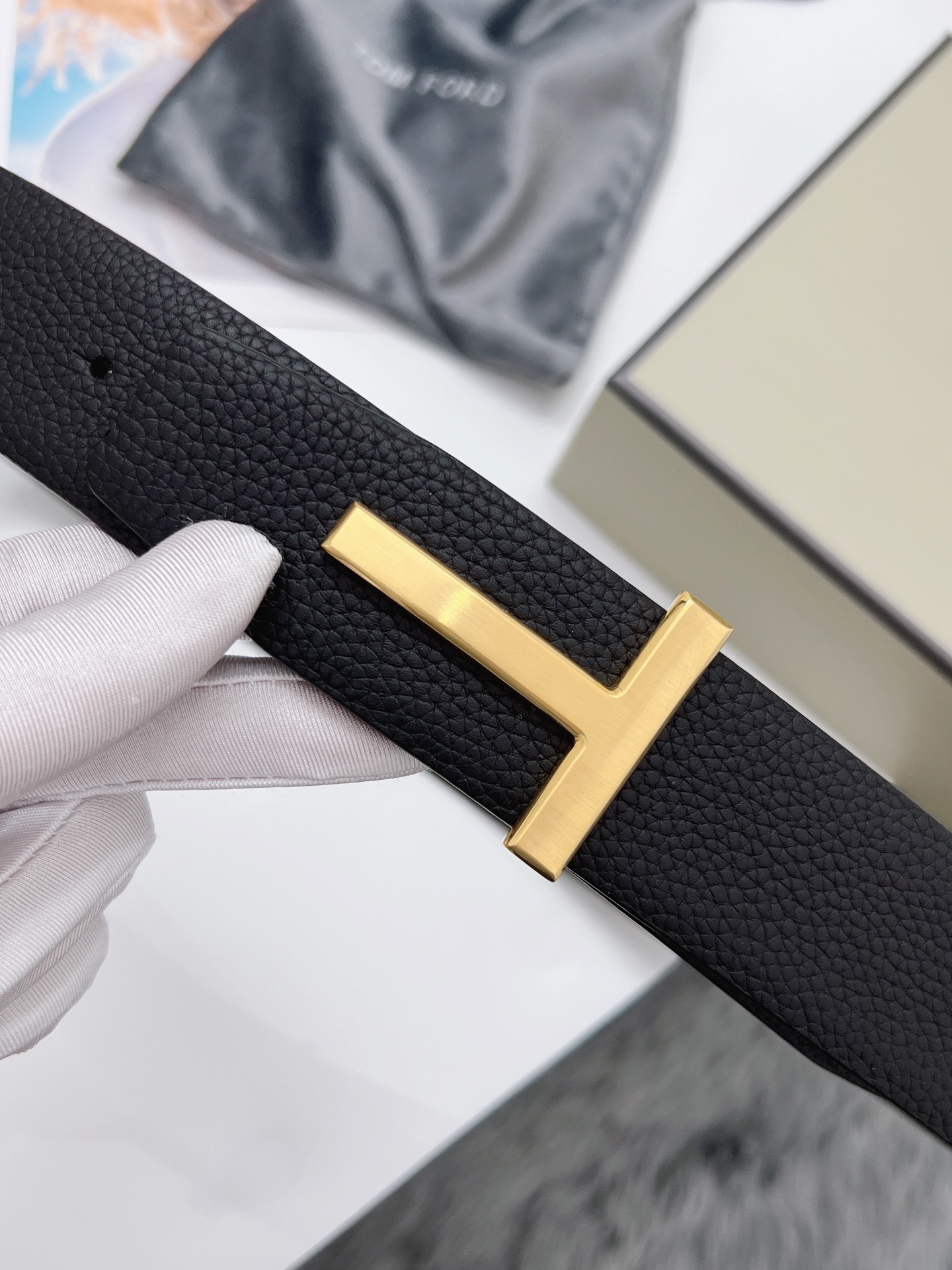 Tom Ford Basic Belt Top Grain Leather M