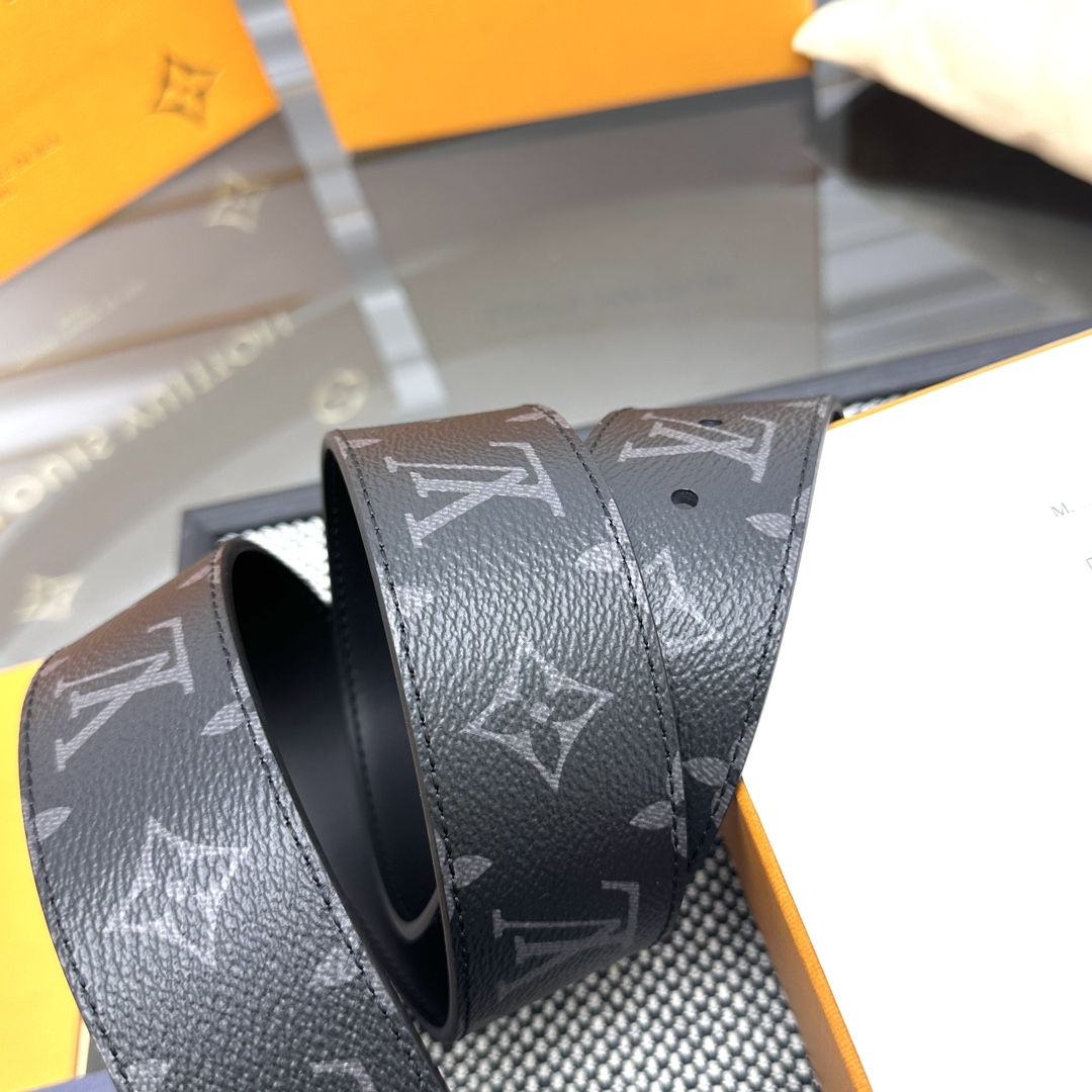 Louis Vuitton Male Basic Belt Canvas S-m-l