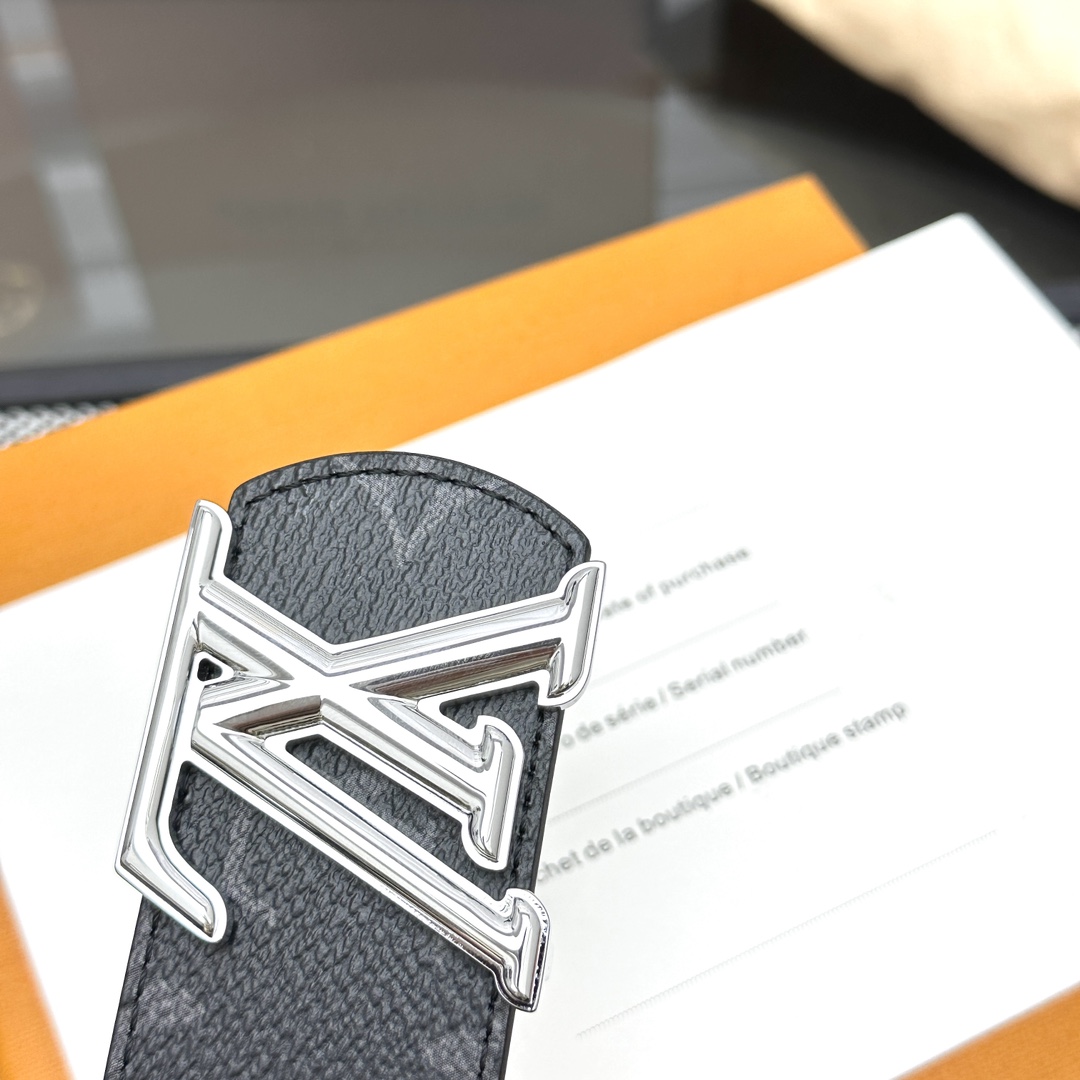 Louis Vuitton Male Basic Belt Canvas S-m-l