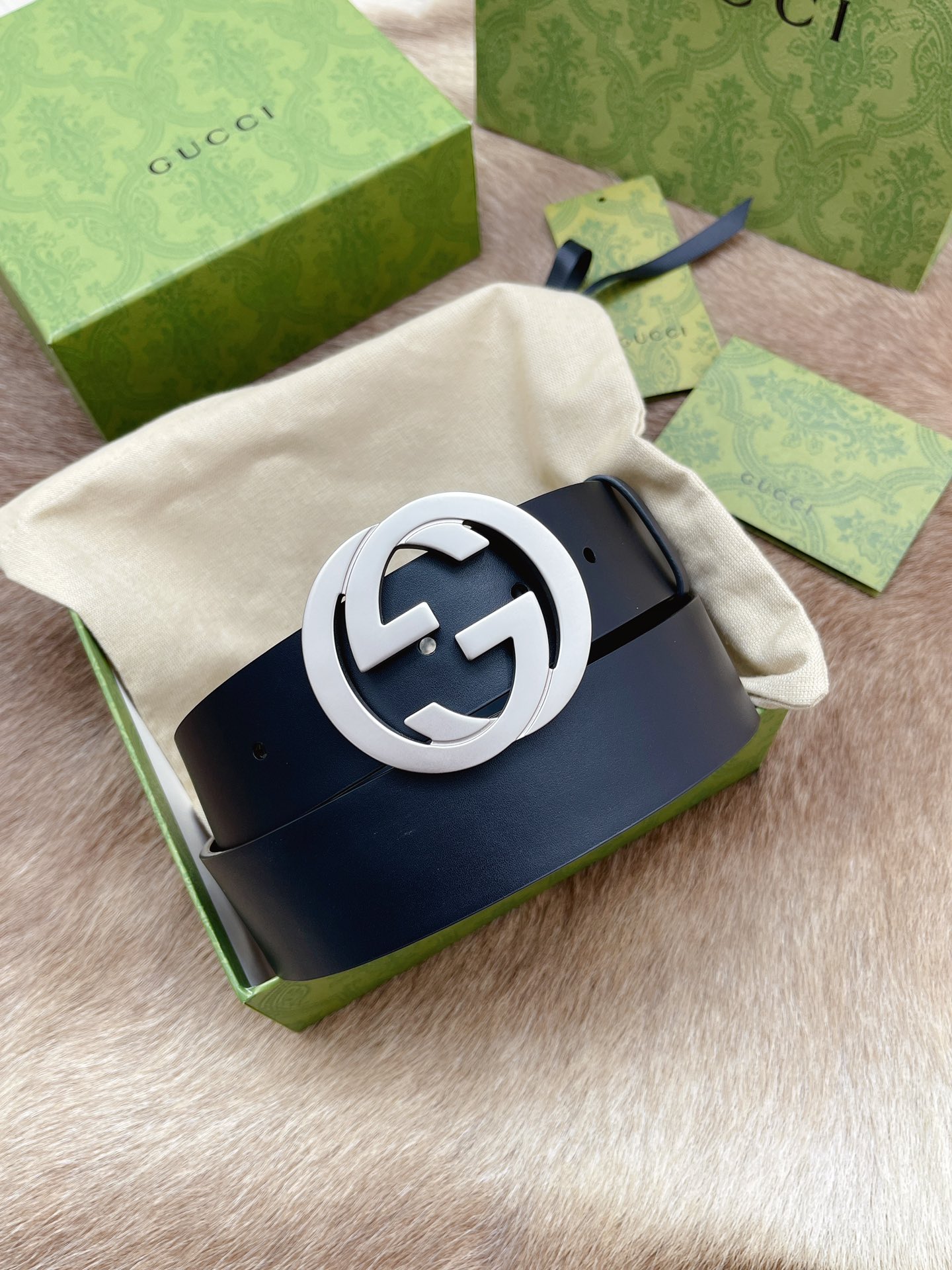 Gucci Male Leather Belt M