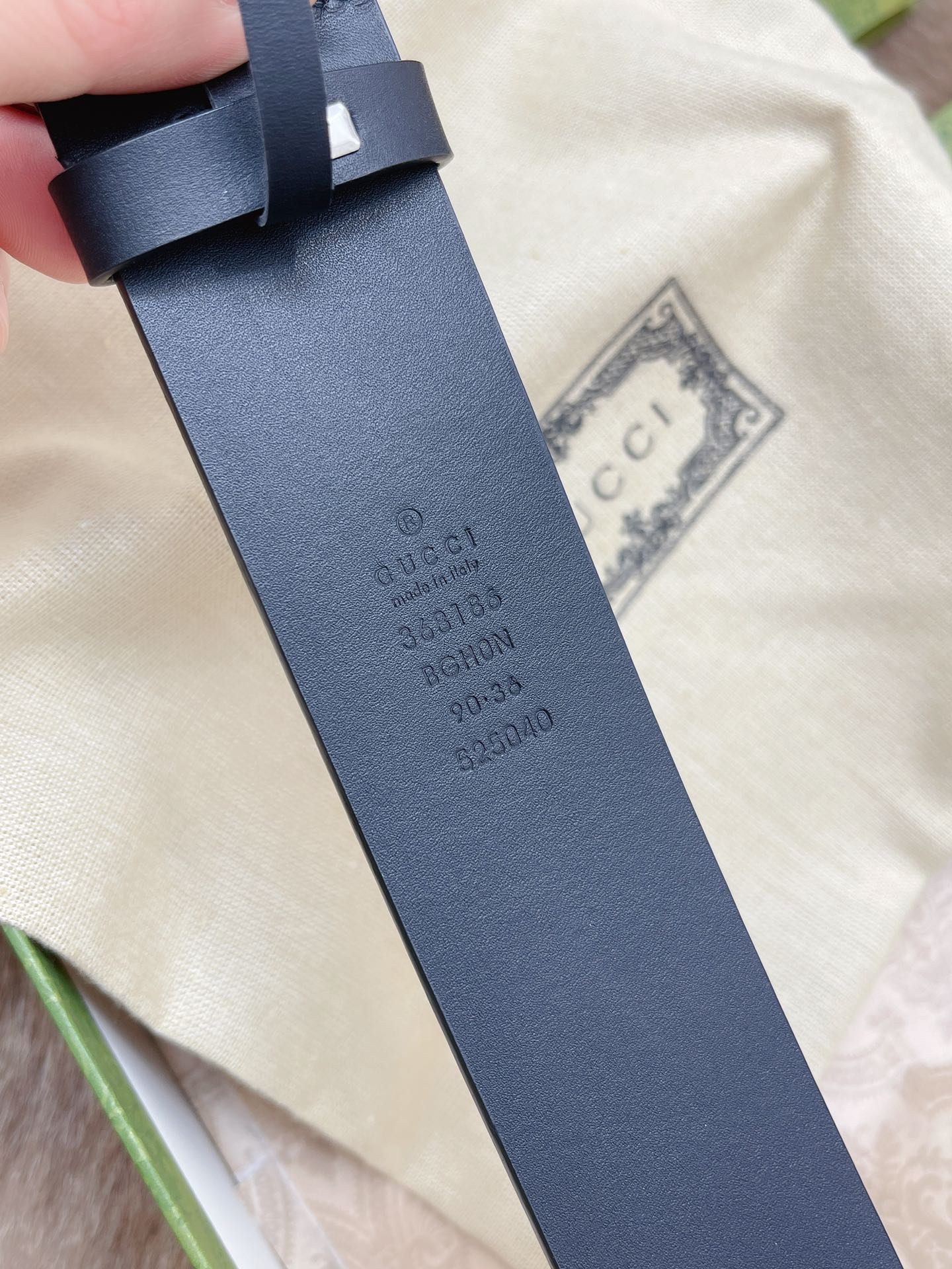 Gucci Male Leather Belt M