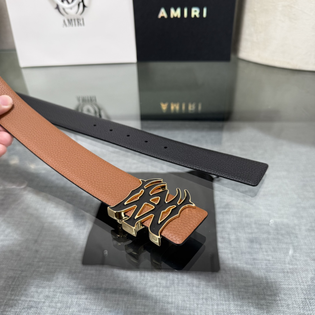 Leather Belt Cow Leather M