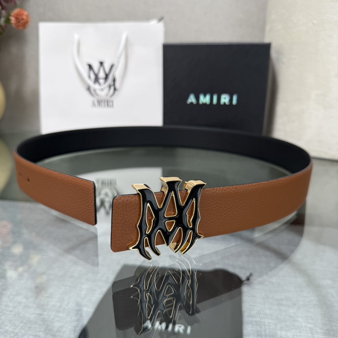 Leather Belt Cow Leather M