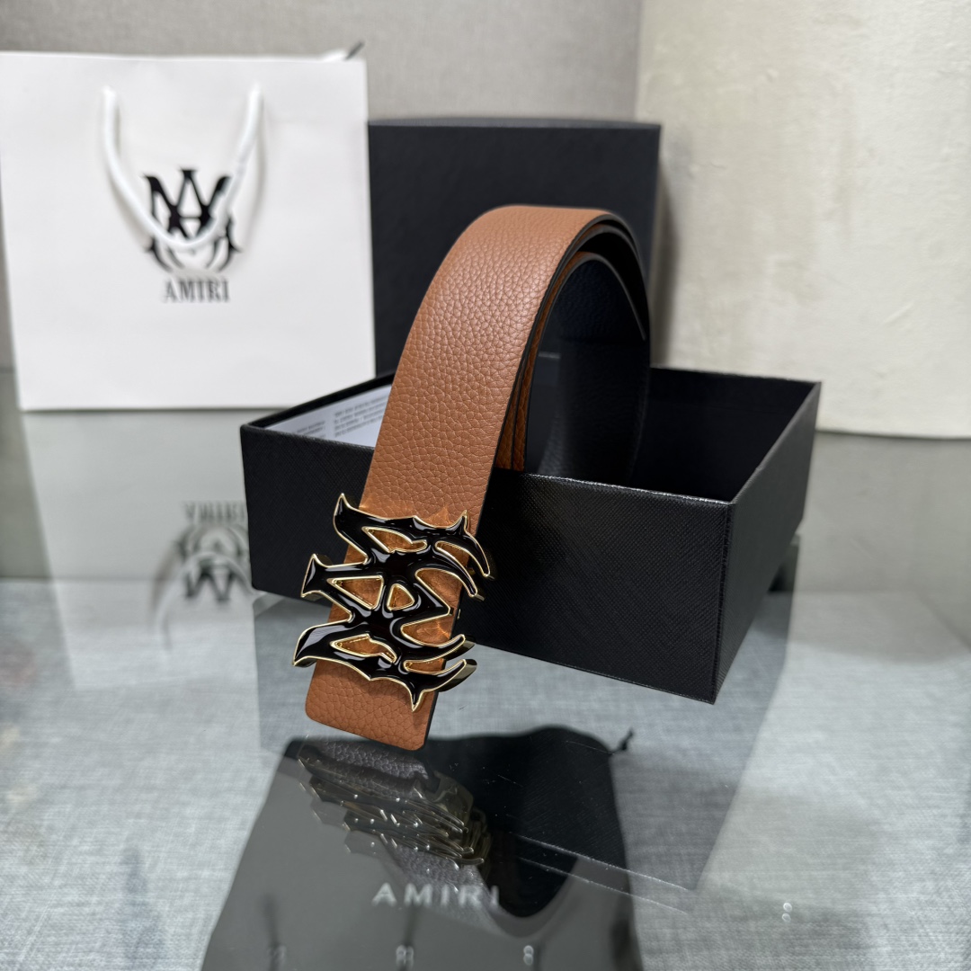 Leather Belt Cow Leather M