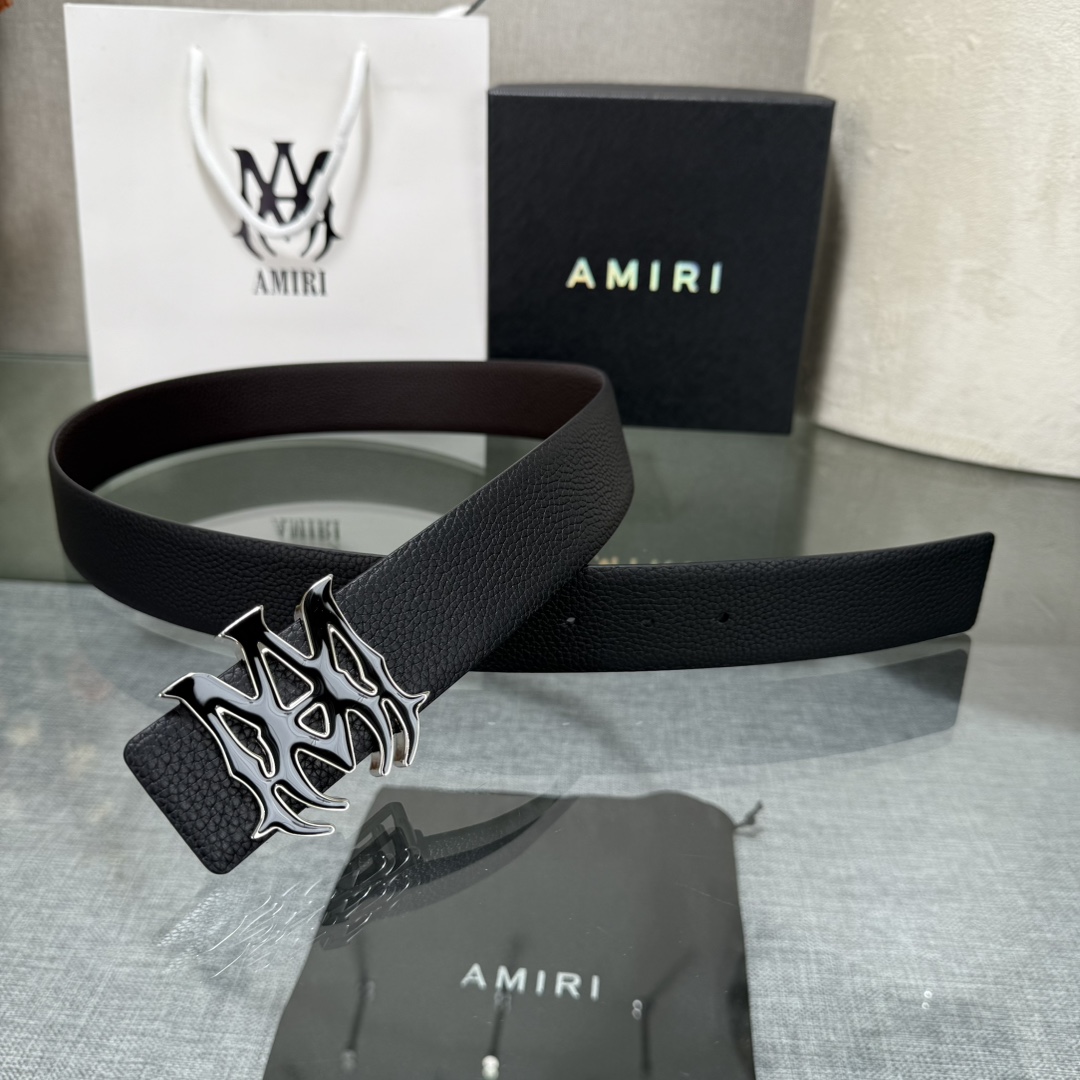 Leather Belt Cow Leather M